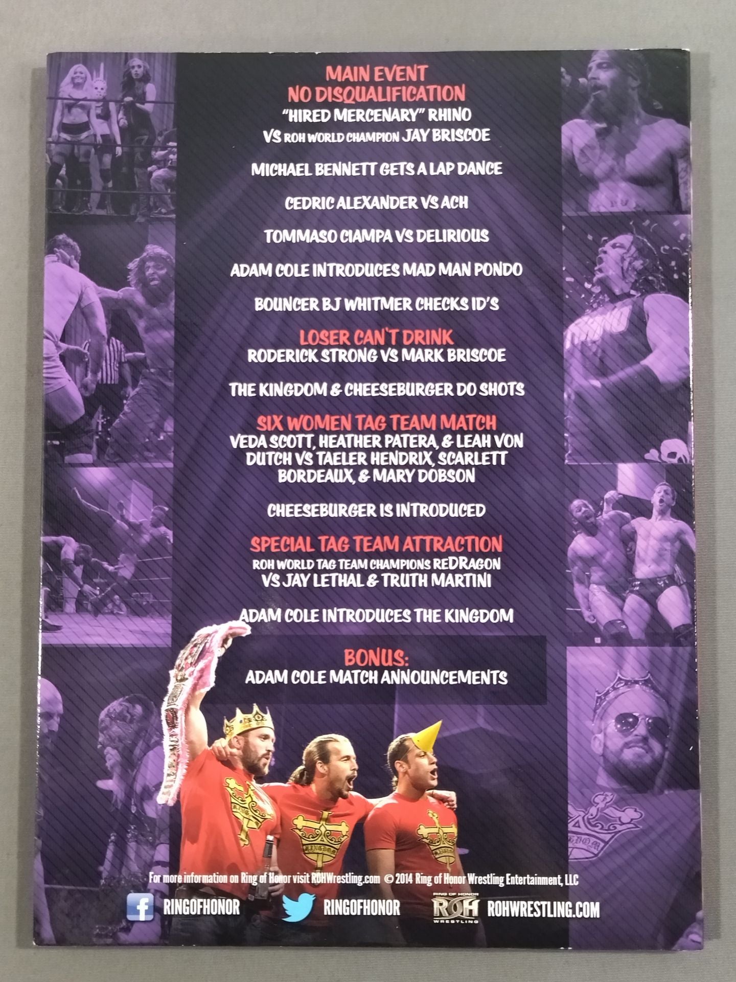 ROH MICHAEL BENNETT’s BACHELOR PARTY