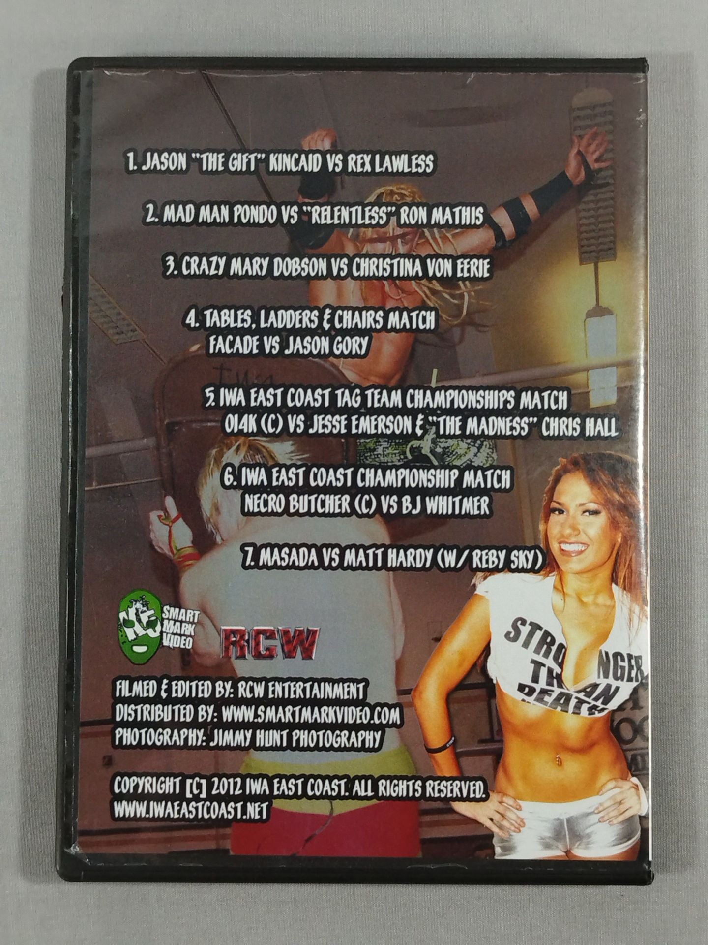 IWA EAST COAST WORLDS COLLIDE