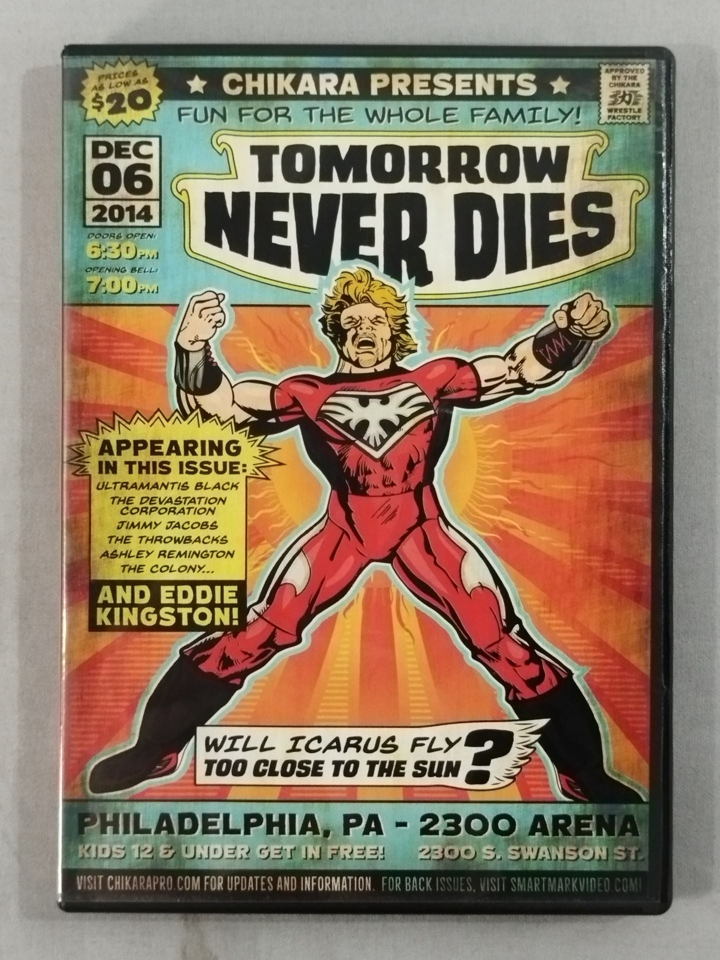 CHIKARA 12/6/14(Philadelphia・PA) "Tomorrow Never Dies"