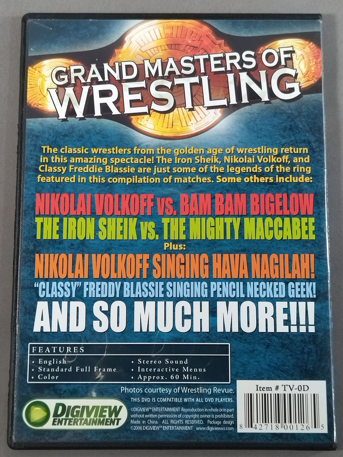 GRAND MASTERS OF Wrestling