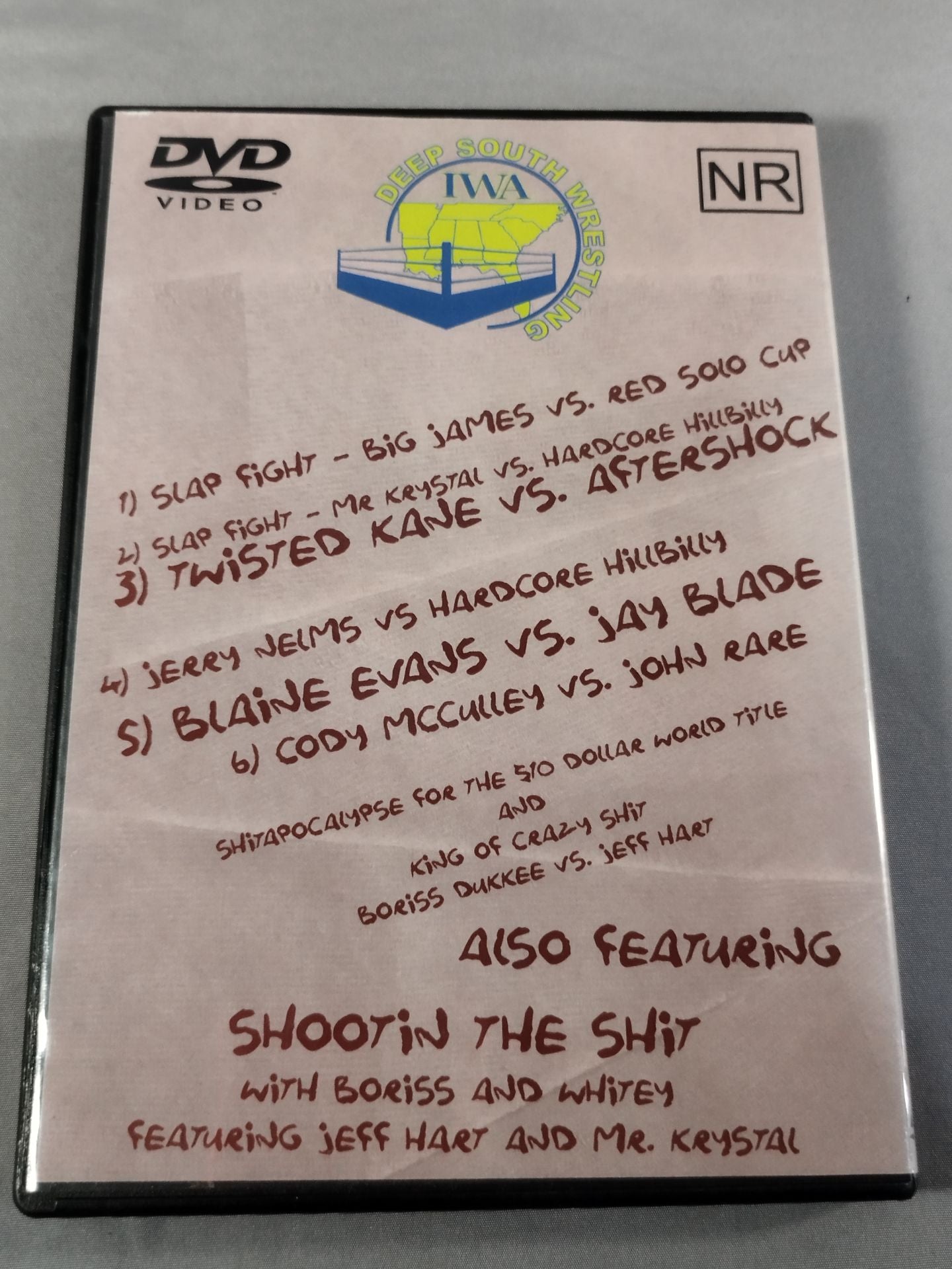 IWA DEEP SOUTH BORISS DUKKEE’S SHITAPOCAMPSE