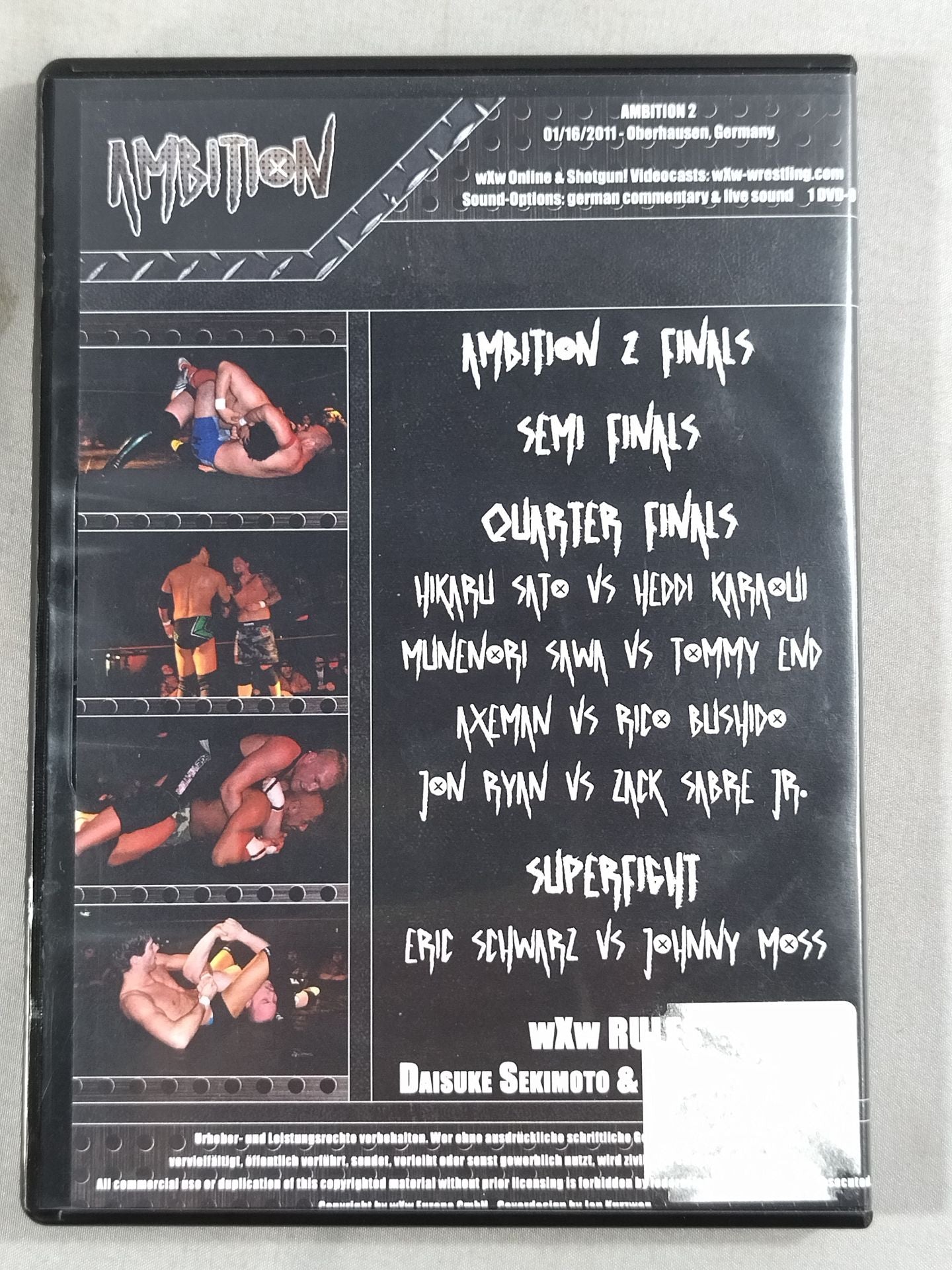 AMBITION 2 / SHOOT-STYLE PRO WRESTLING