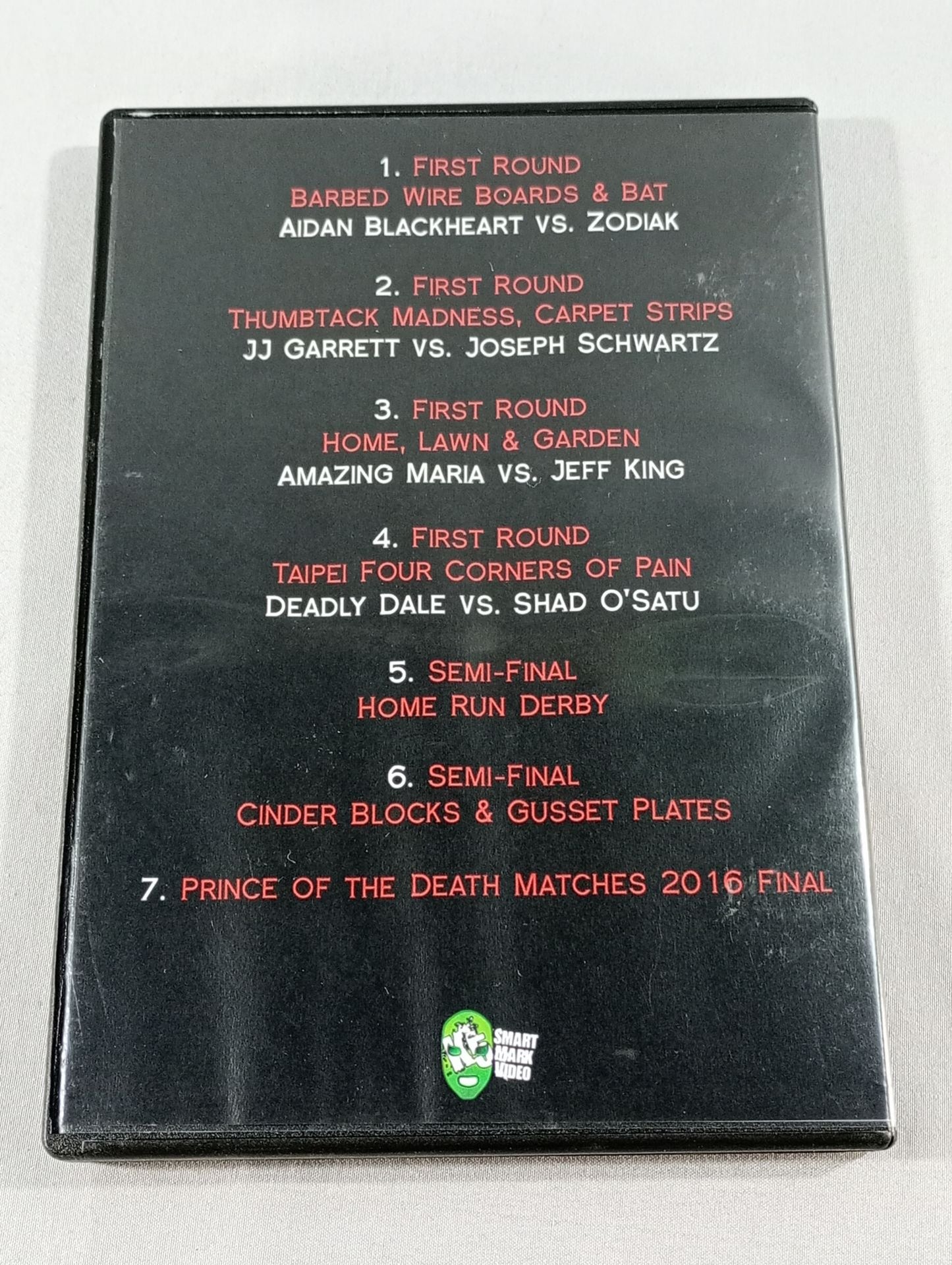 IWA-MS PRINCE OF THE DEATH MATCHES 2016
