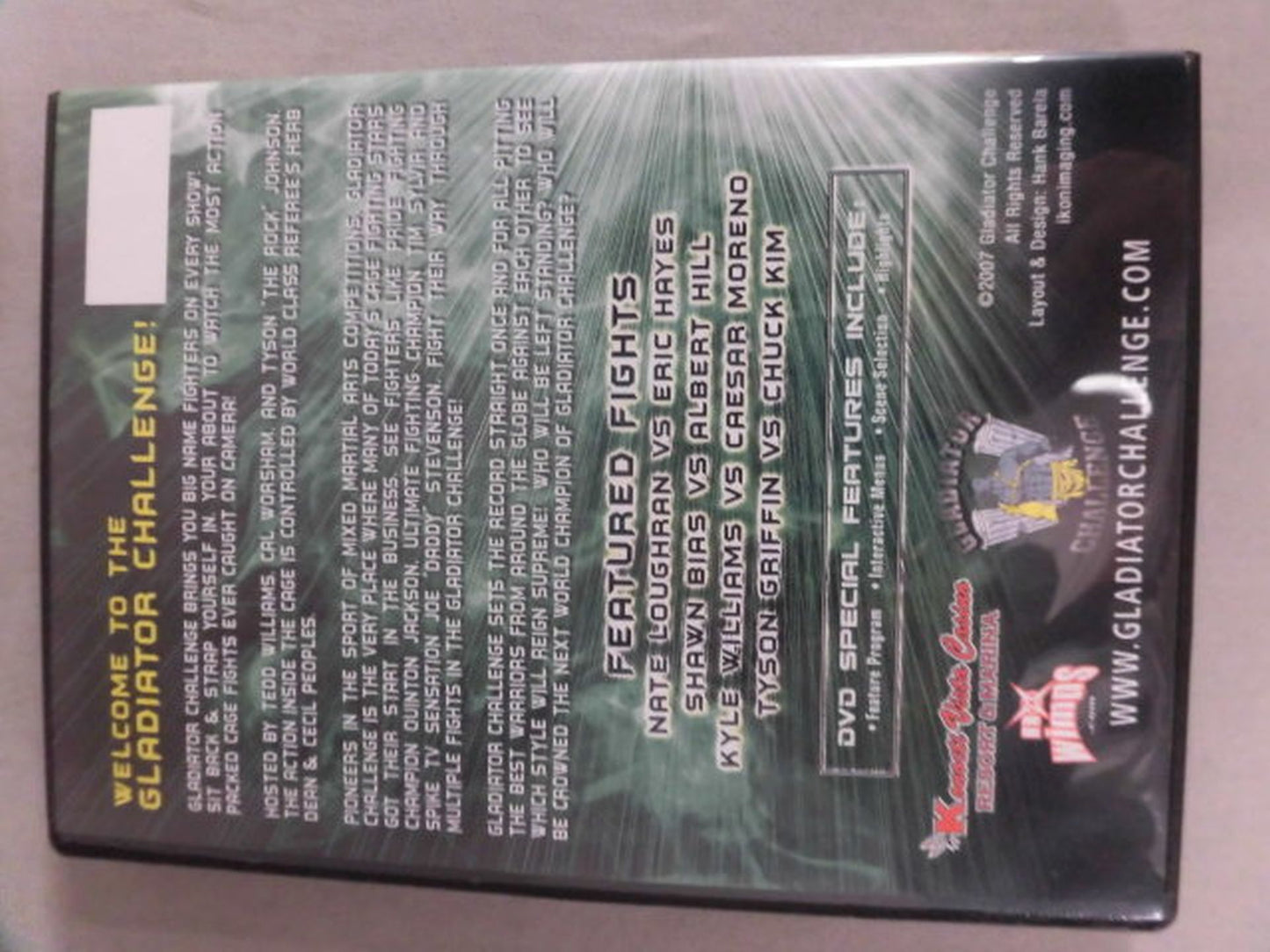 GLADIATOR CHALLENGE FACE OFF