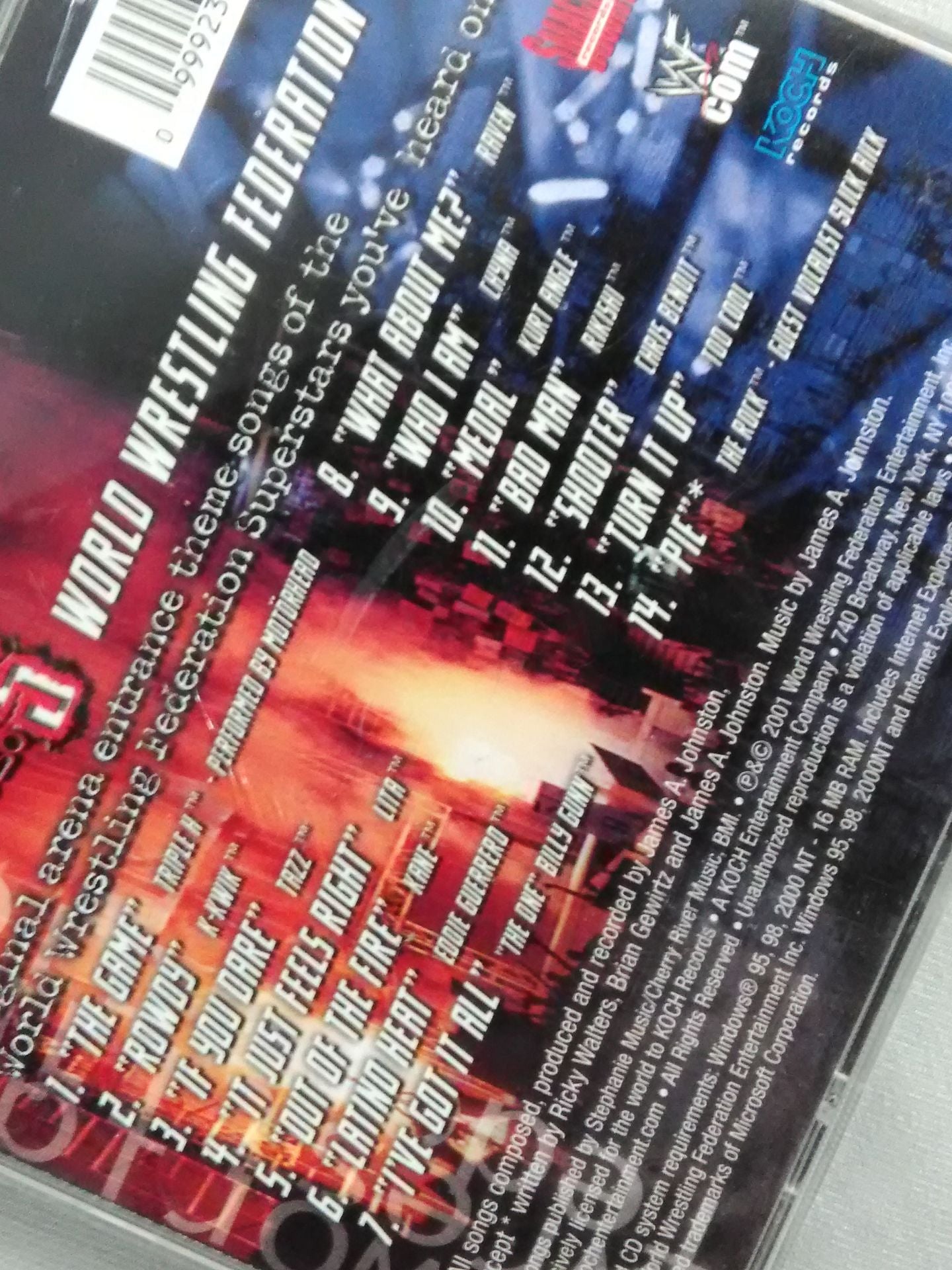 WWF The Music 5 (Import Version)