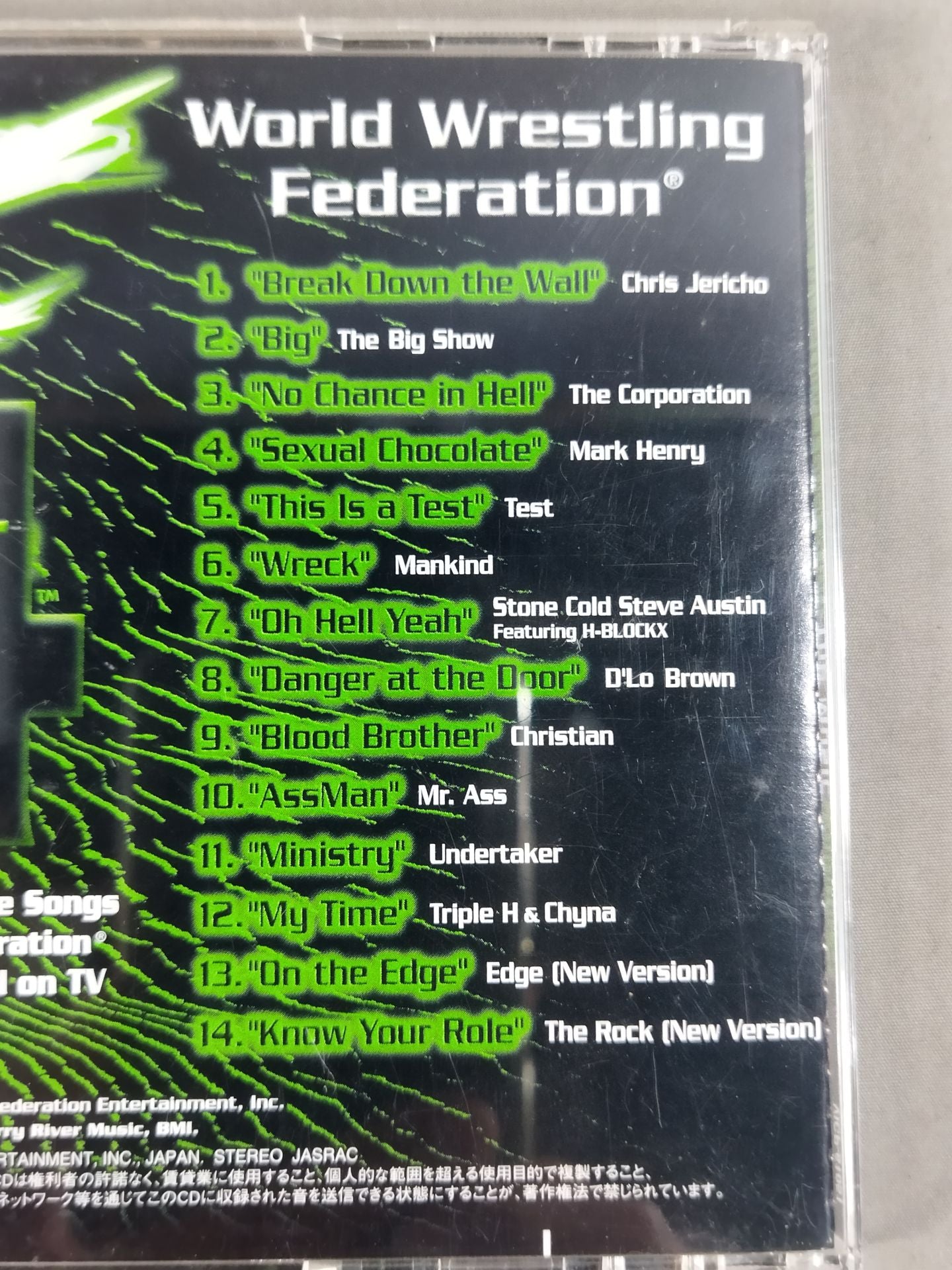 WWF The Music4 (Domestic Edition)