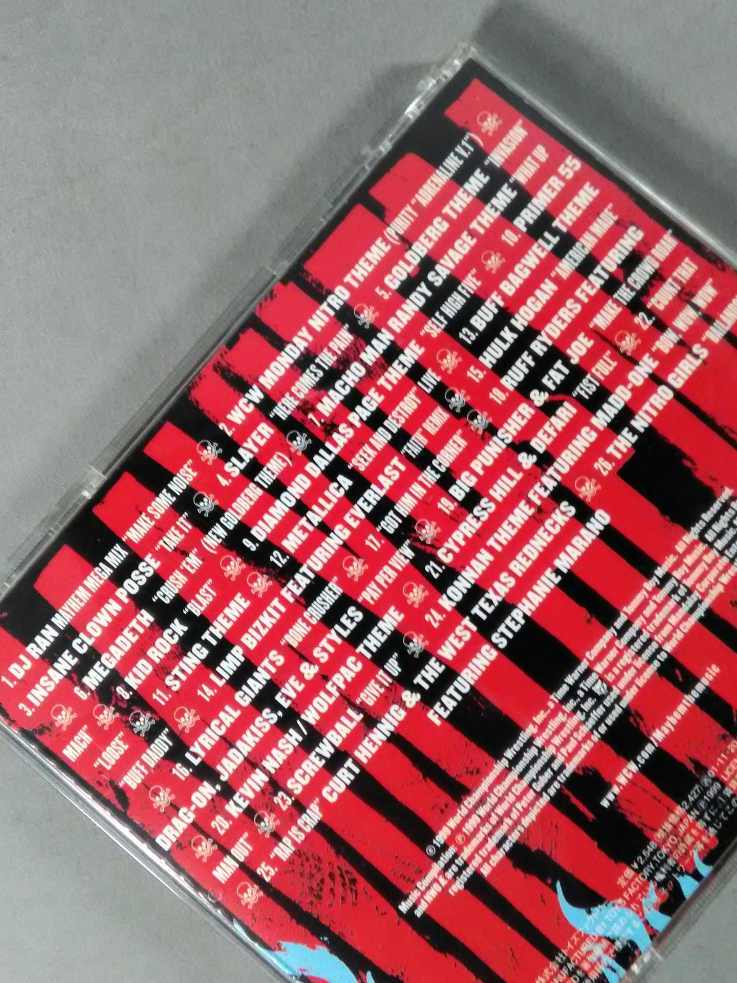 WCW MAYHEM THE MUSIC (Domestic Edition)