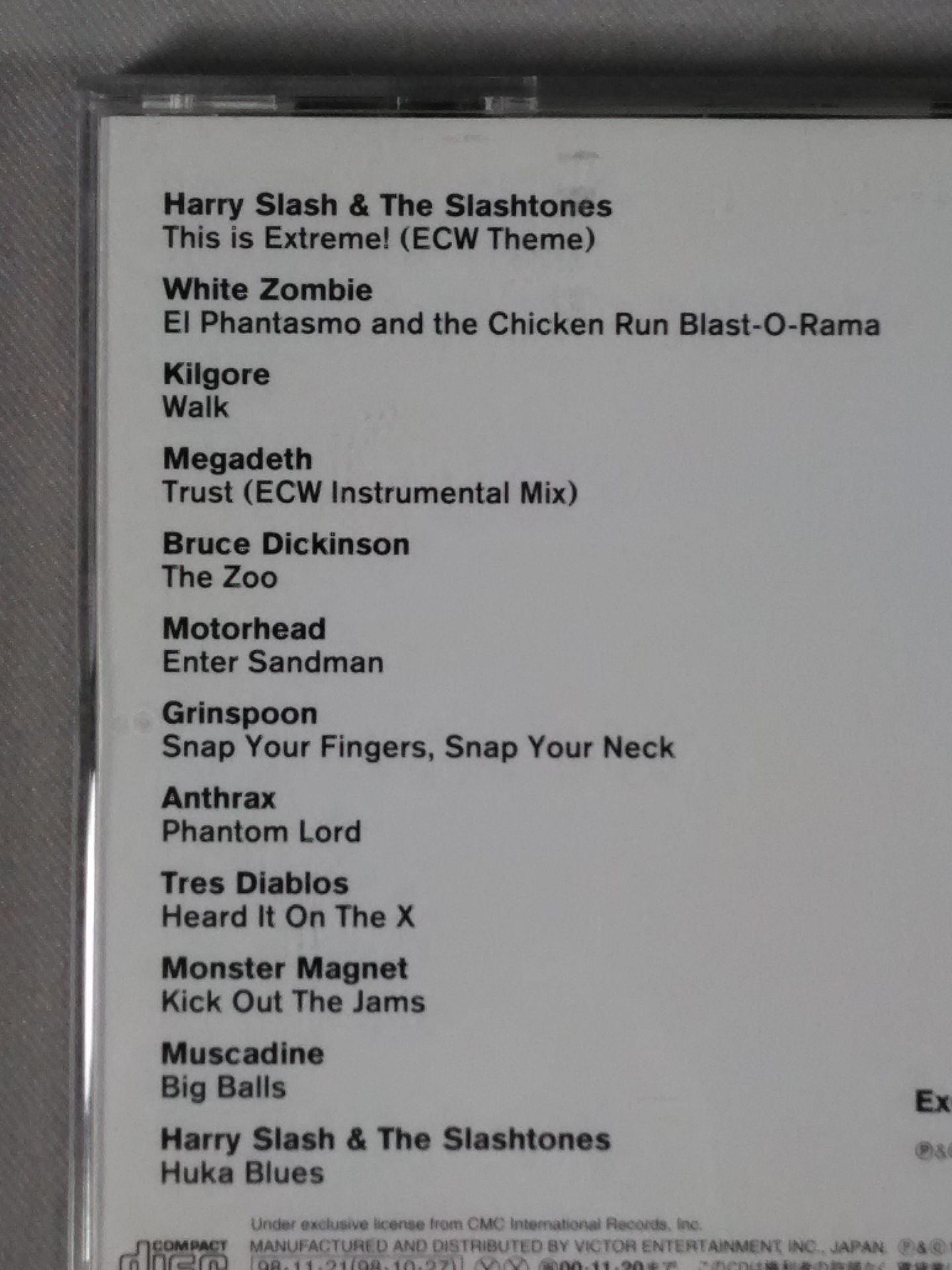 ECW EXTREME MUSIC(国内盤)