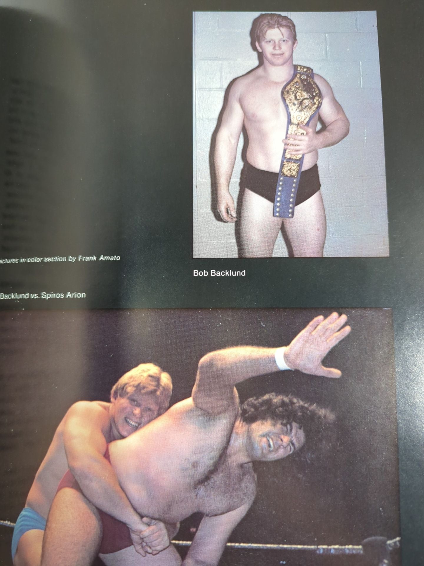 MAIN EVENT THE WORLD OF PROFESSIONAL WRESTRING