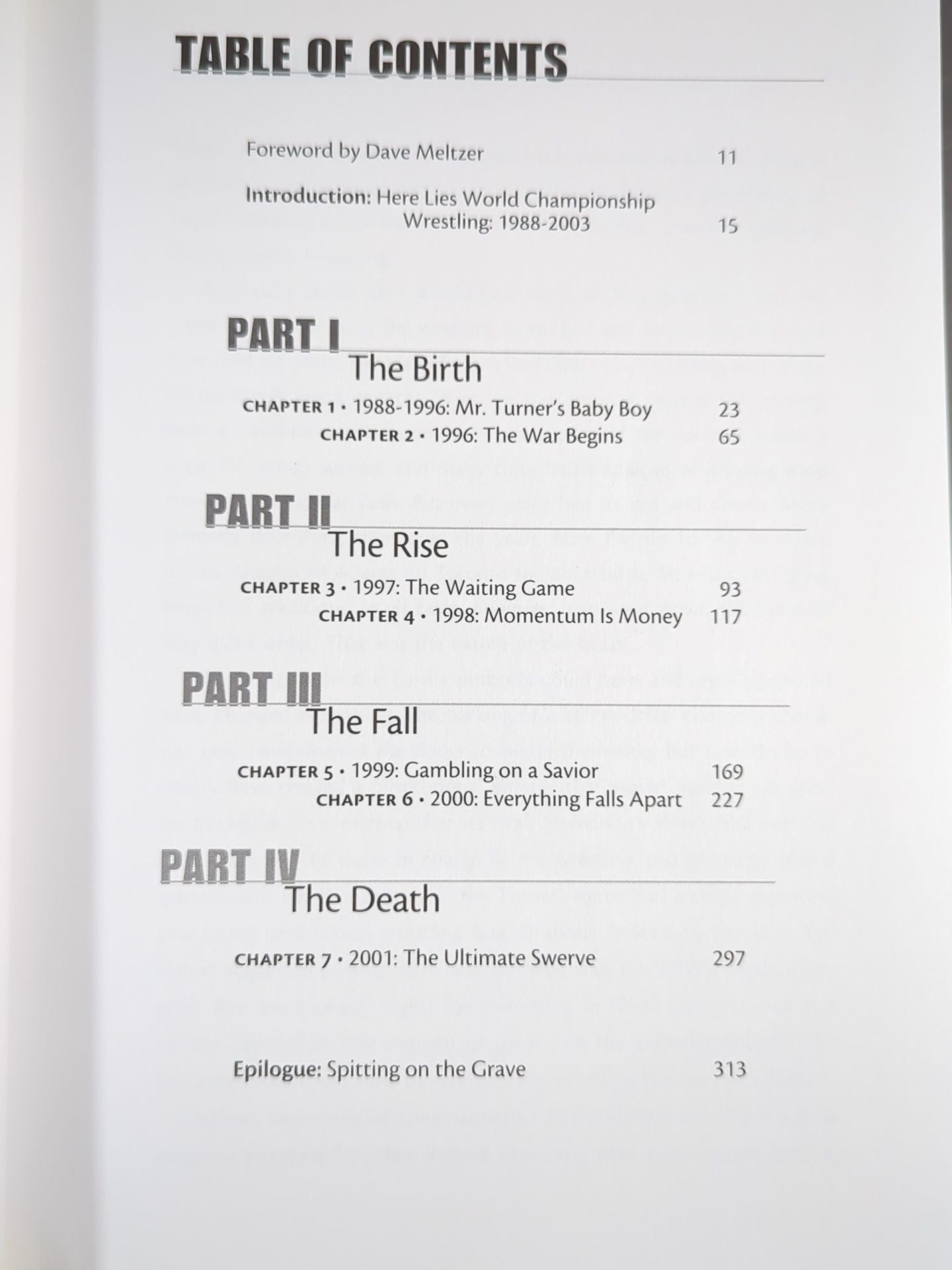 The Death of WCW
