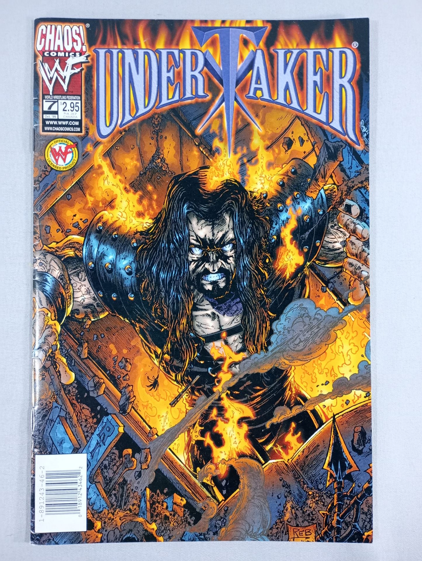 UNDERTAKER #7 (Oct.'99) 《Illustration Cover Ver.)