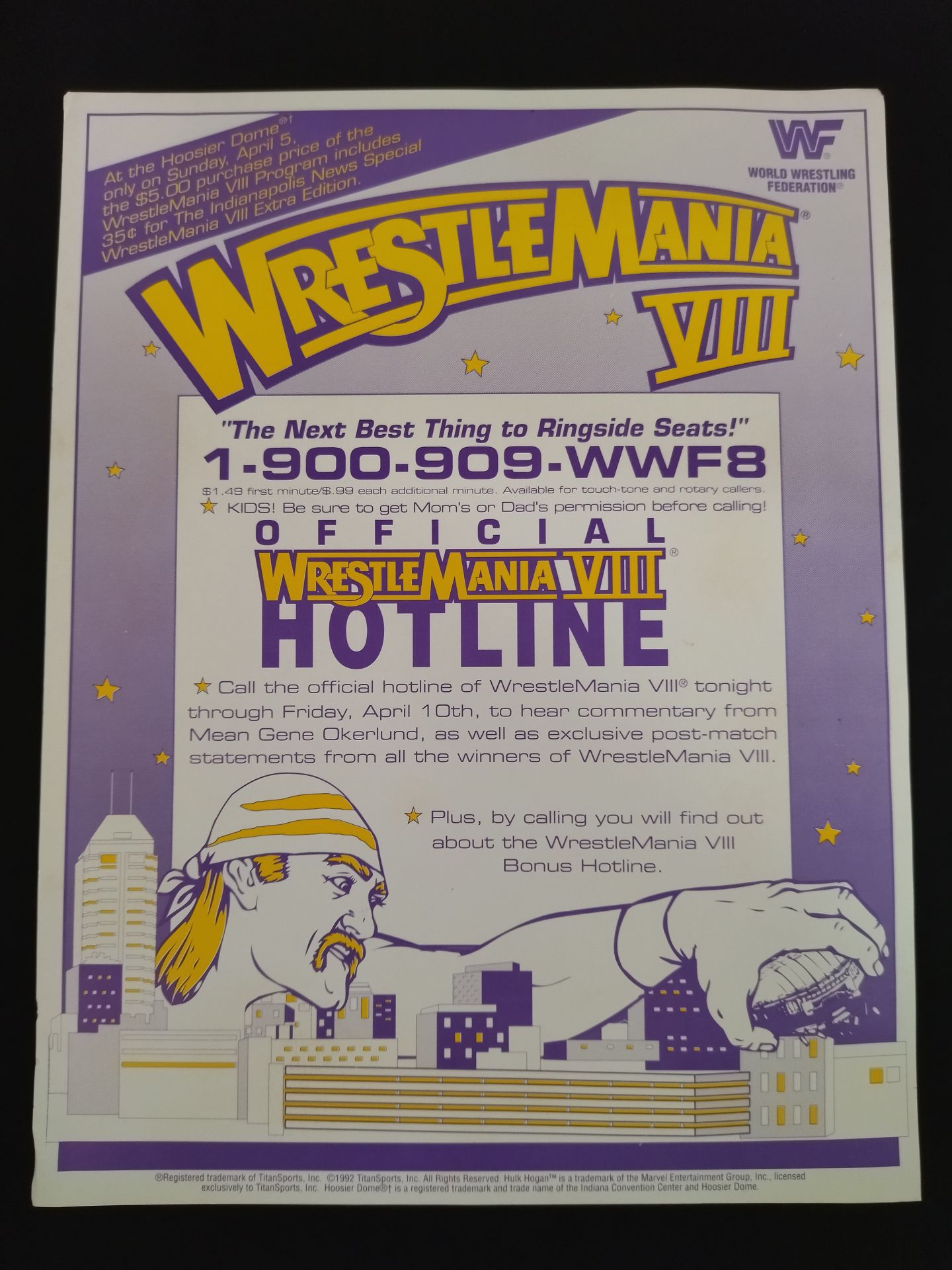 WRESTLEMANIA Ⅷ / レッスルマニア8