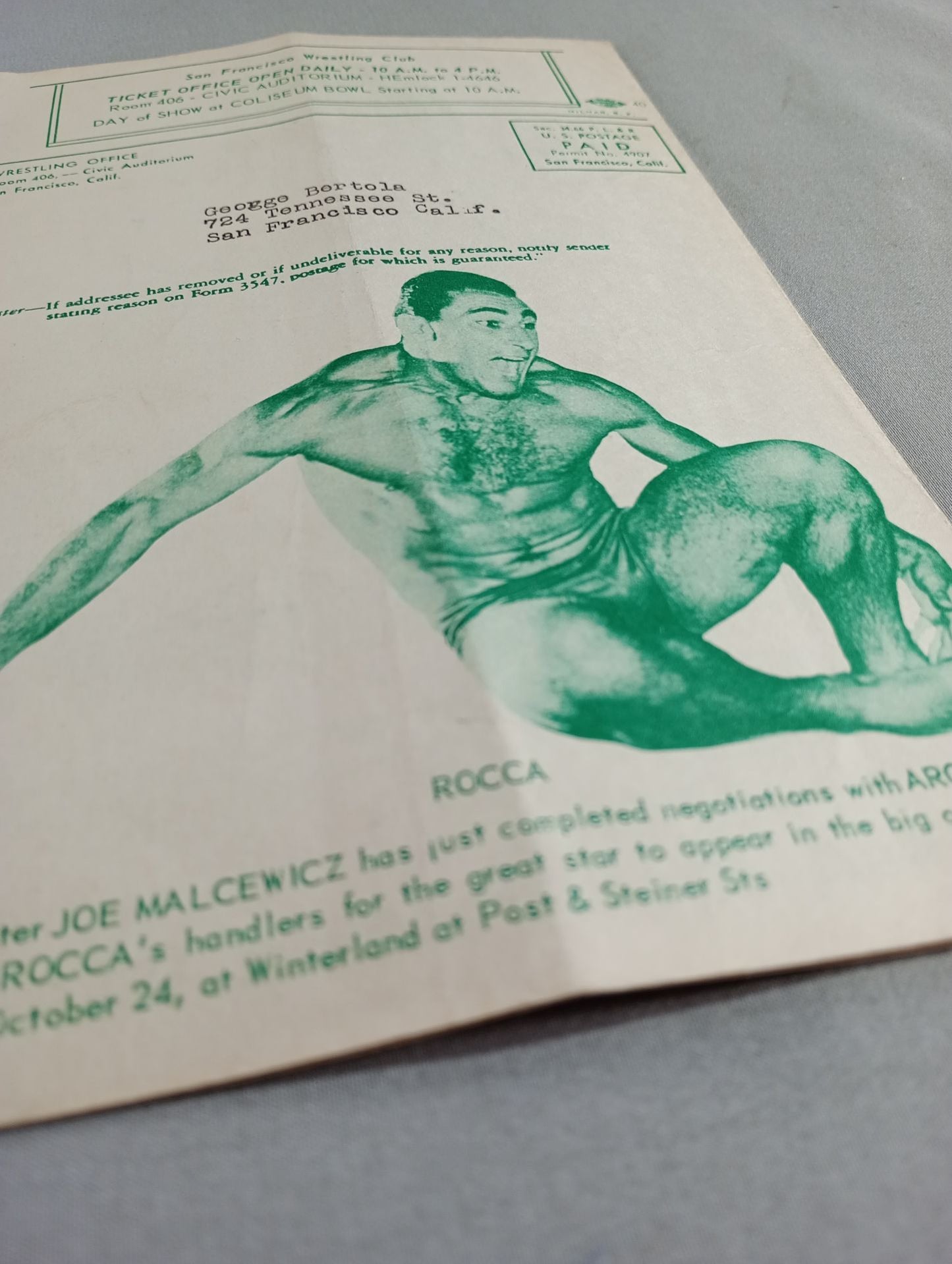 West Coast WRESTLING NEWS(1950.10.10)