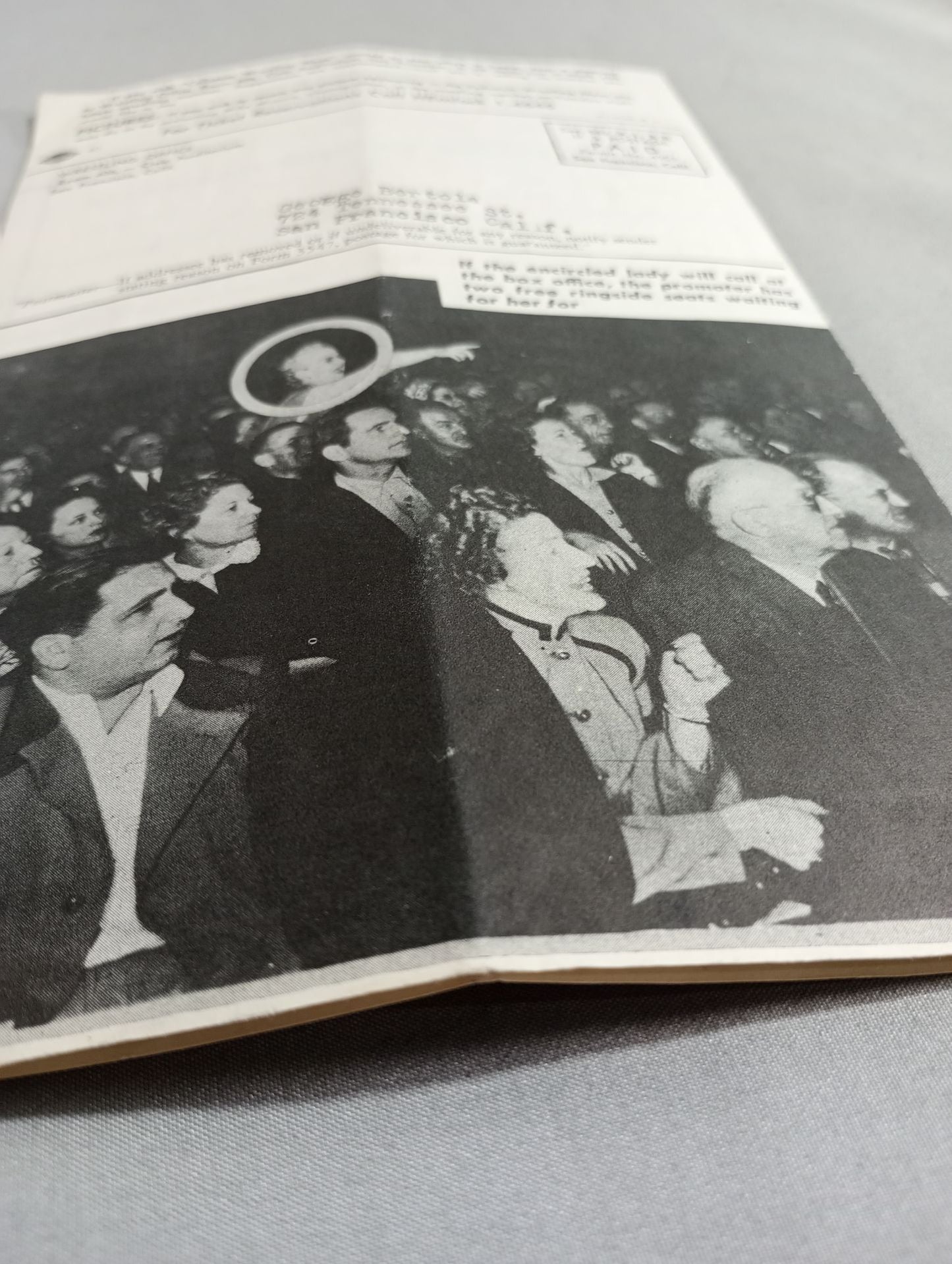 Coliseum Wrestling NEWS(1949.3.22)