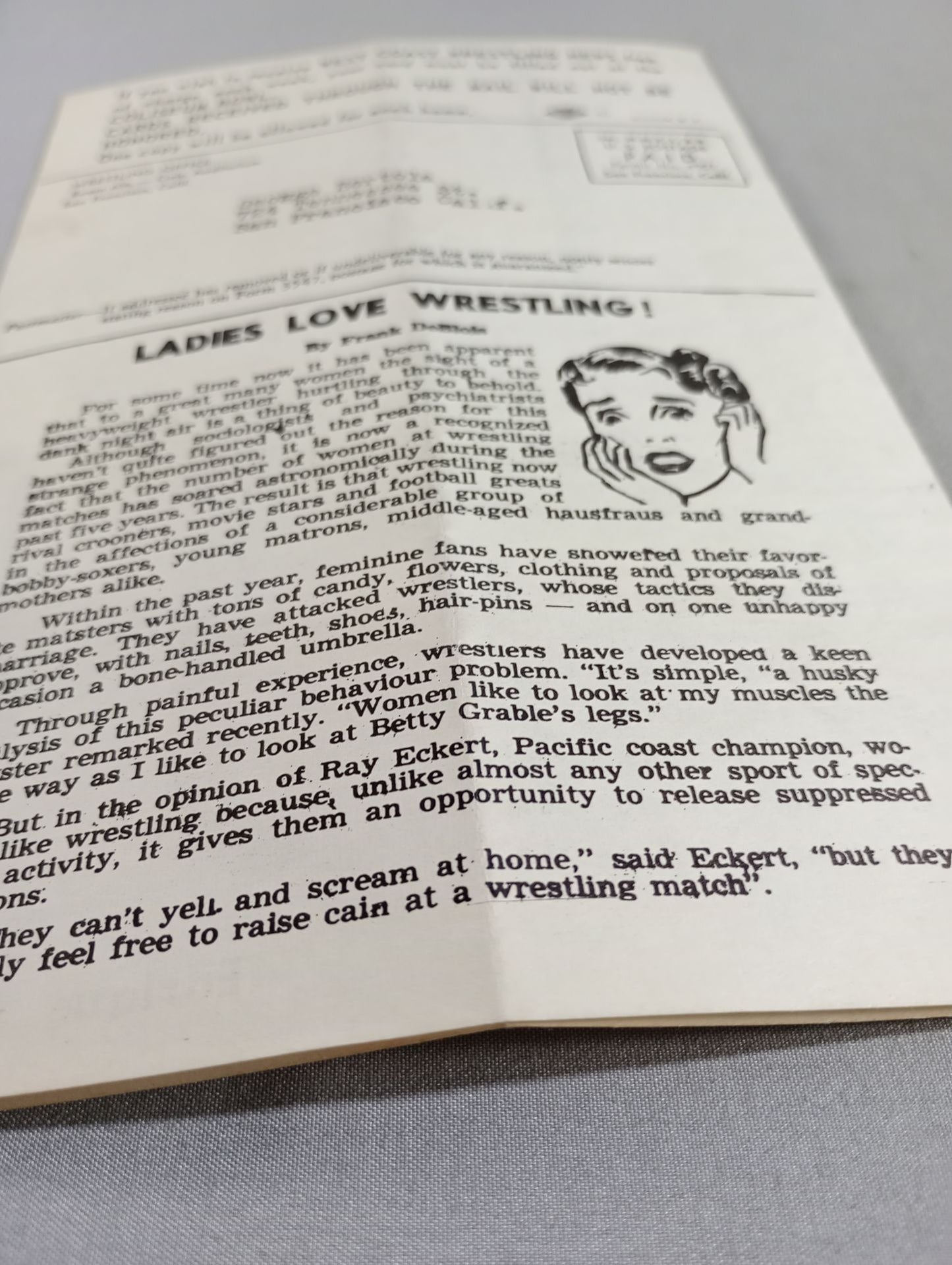 West Coast WRESTLING NEWS(1950.6.20)