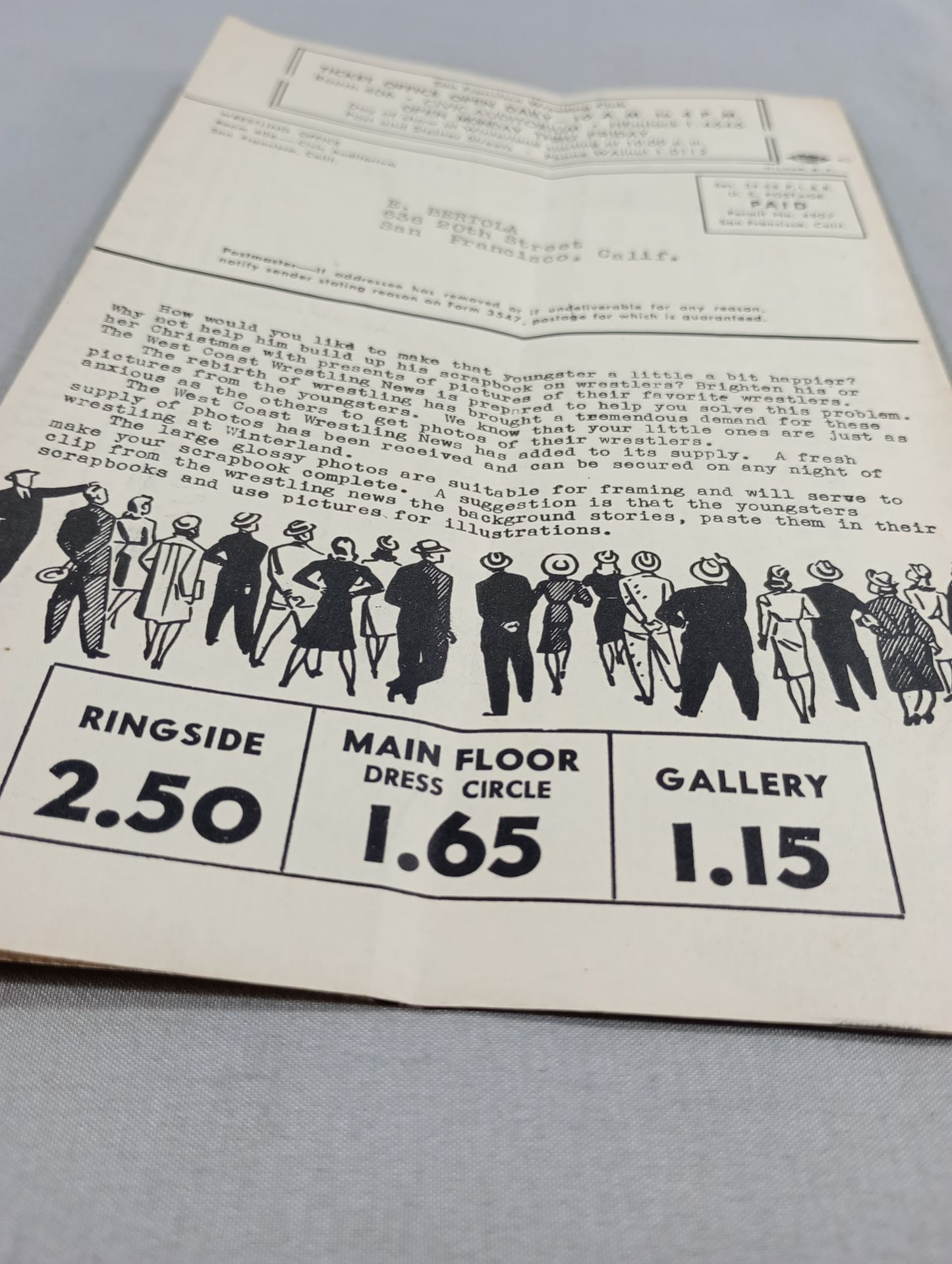 West Coast WRESTLING NEWS(1950.12.12)