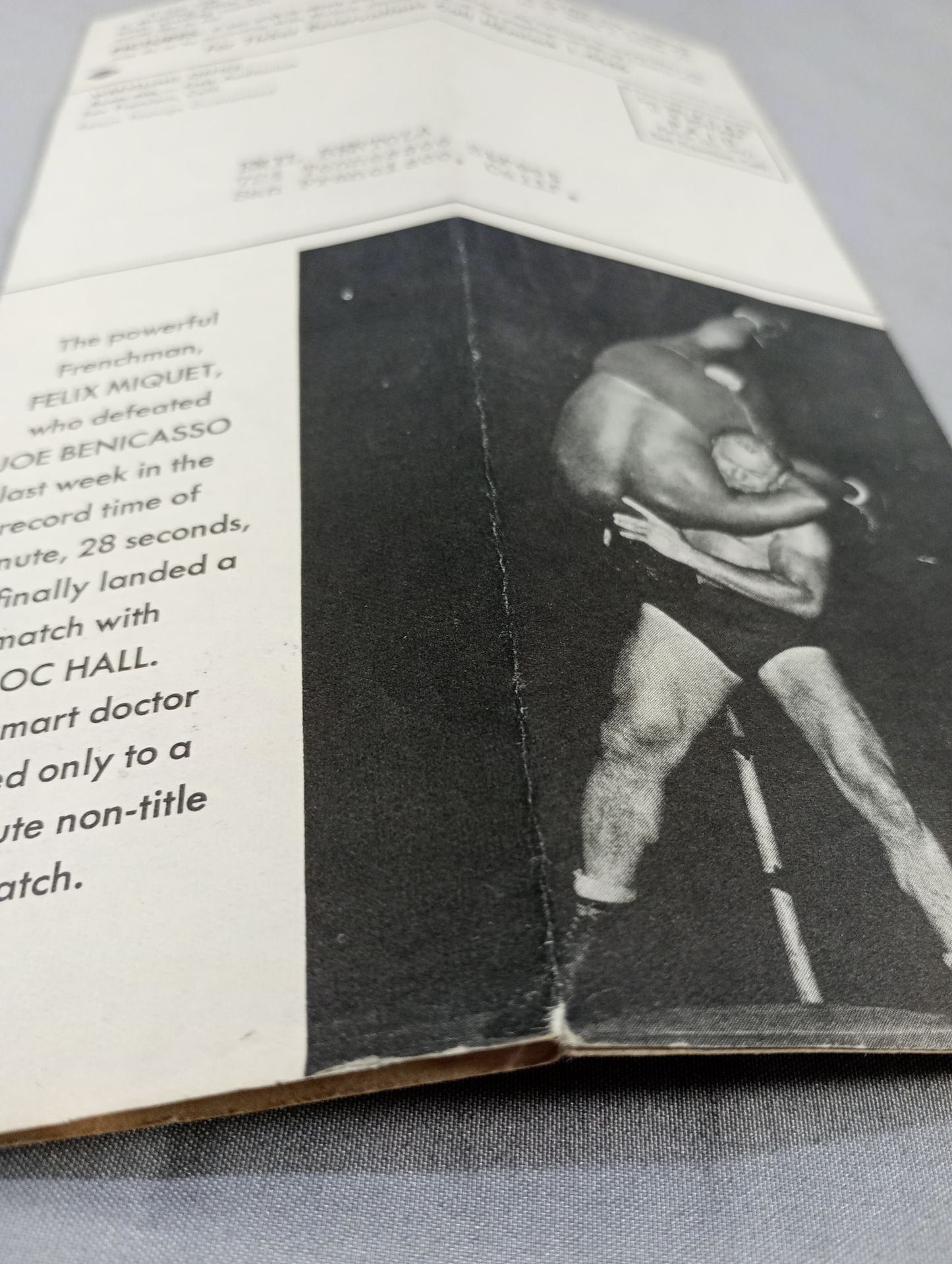 Coliseum WRESTLING NEWS(1948.9.14)