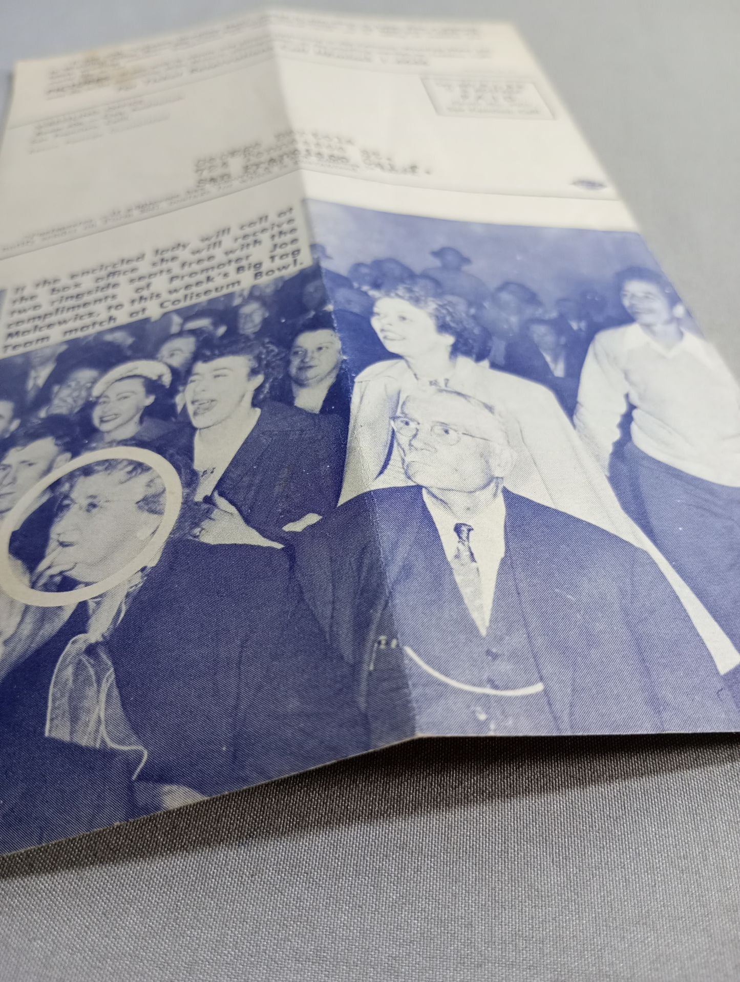 Coliseum Wrestling NEWS(1948.11.23)