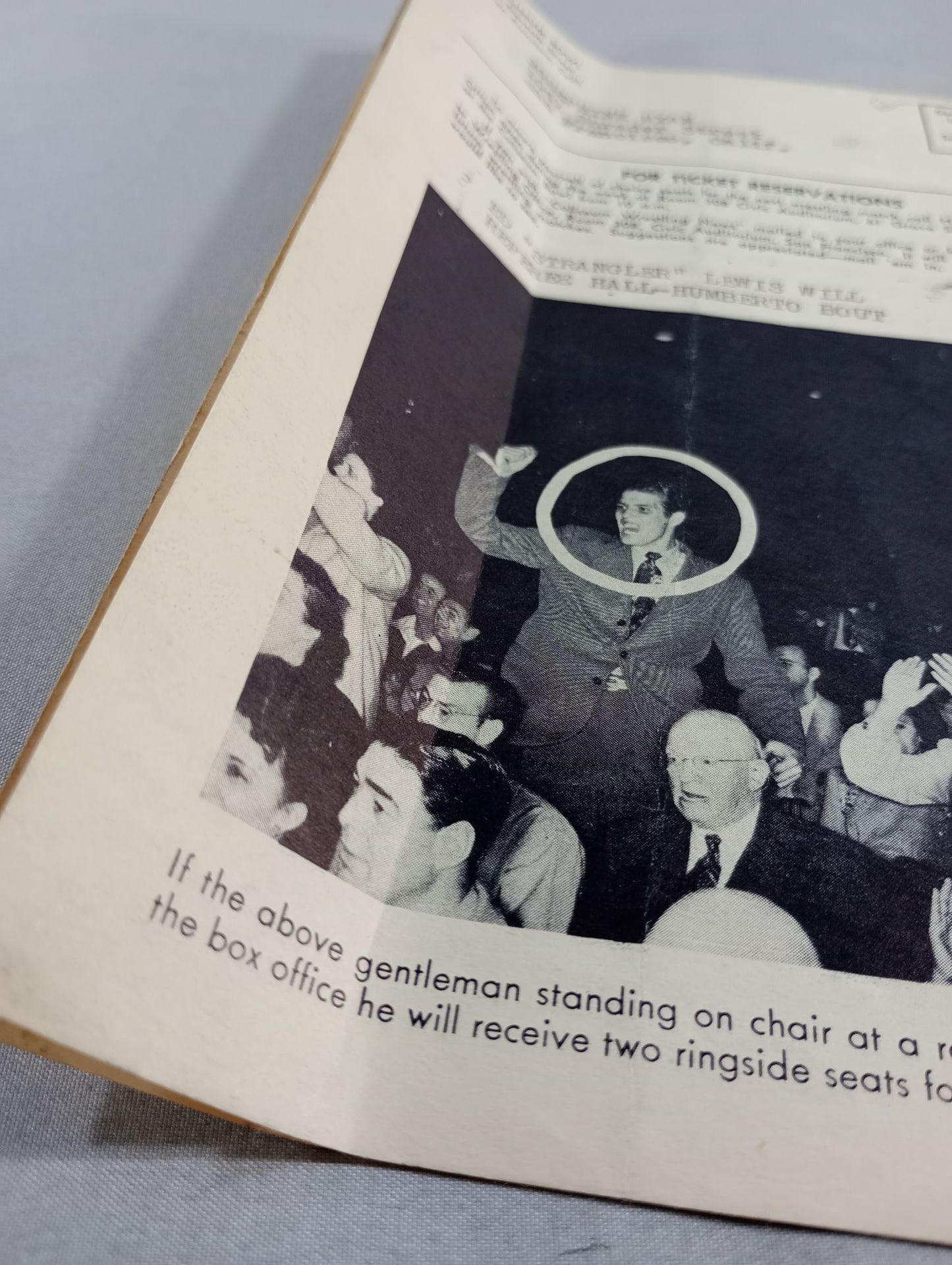 Coliseum WRESTLING NEWS(1948.3.2)