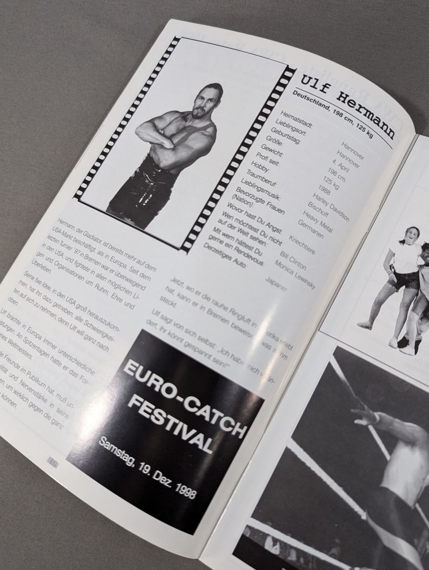 INRTERNATIONALER CATCH CUP 1998