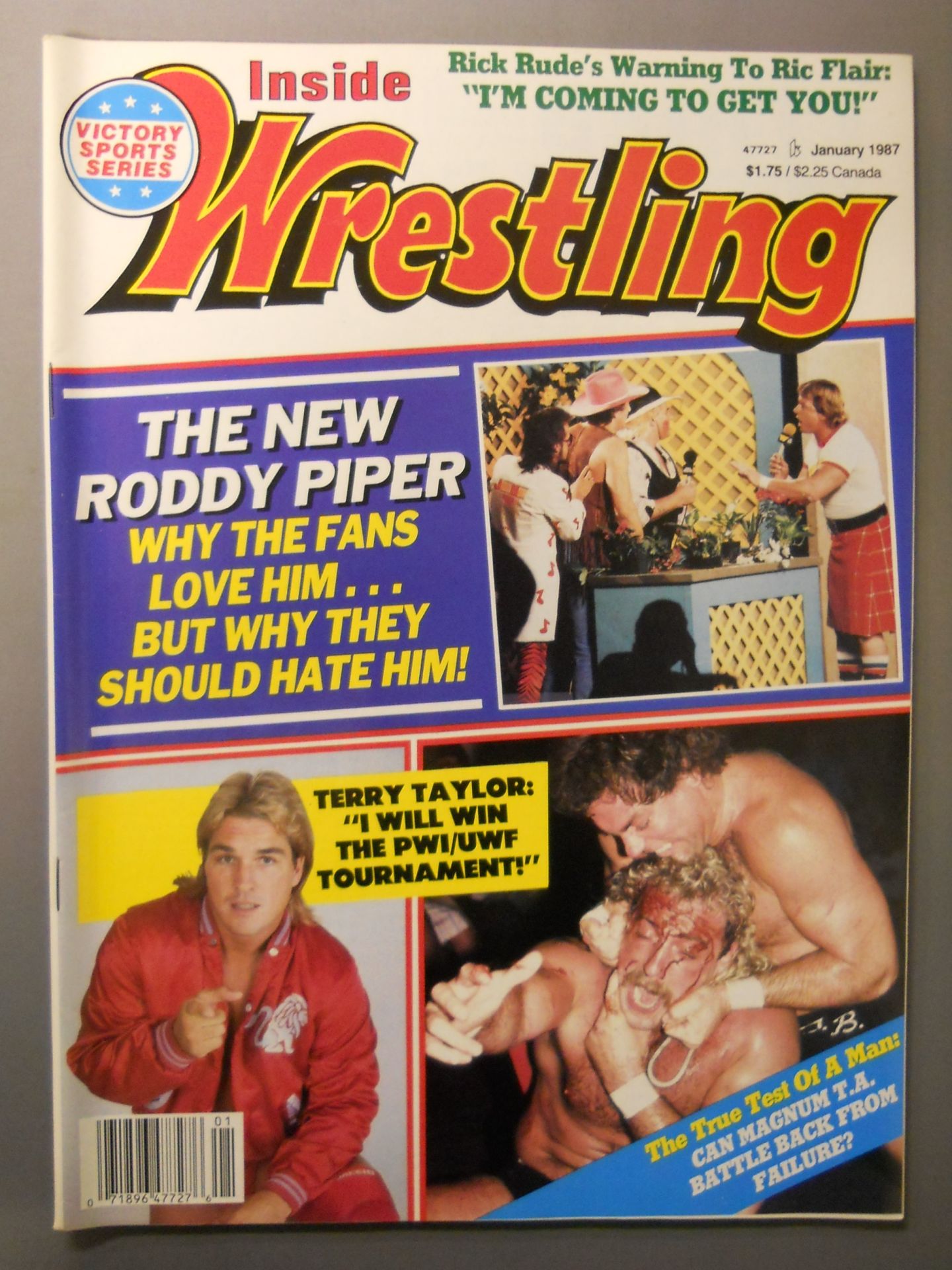 Inside Wrestling 1987年01月号