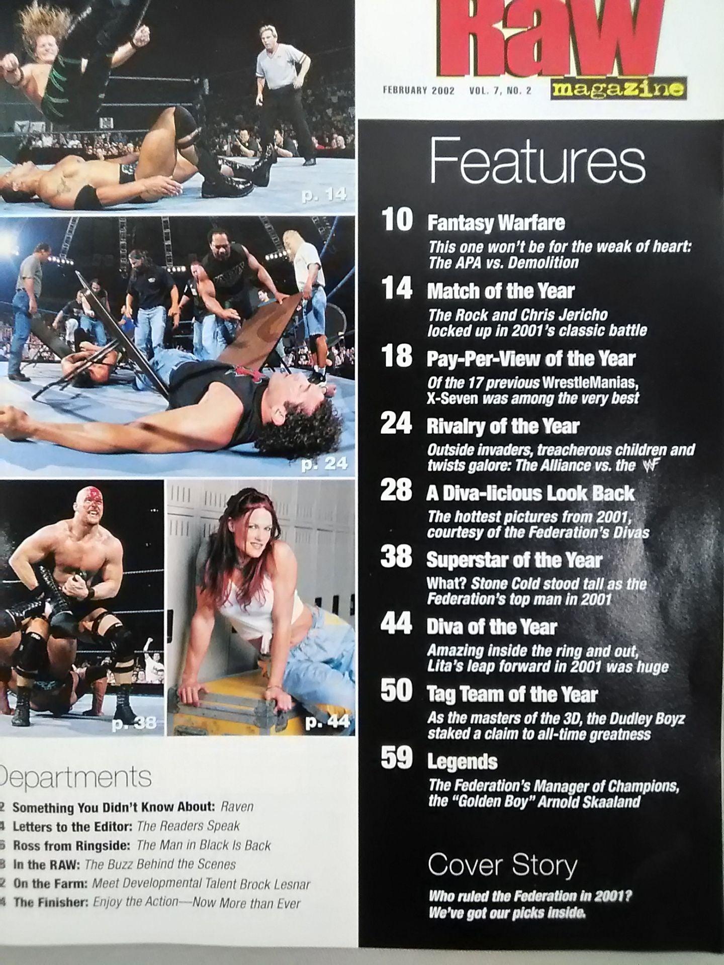 RAW MAGAZINE 2002年2月号