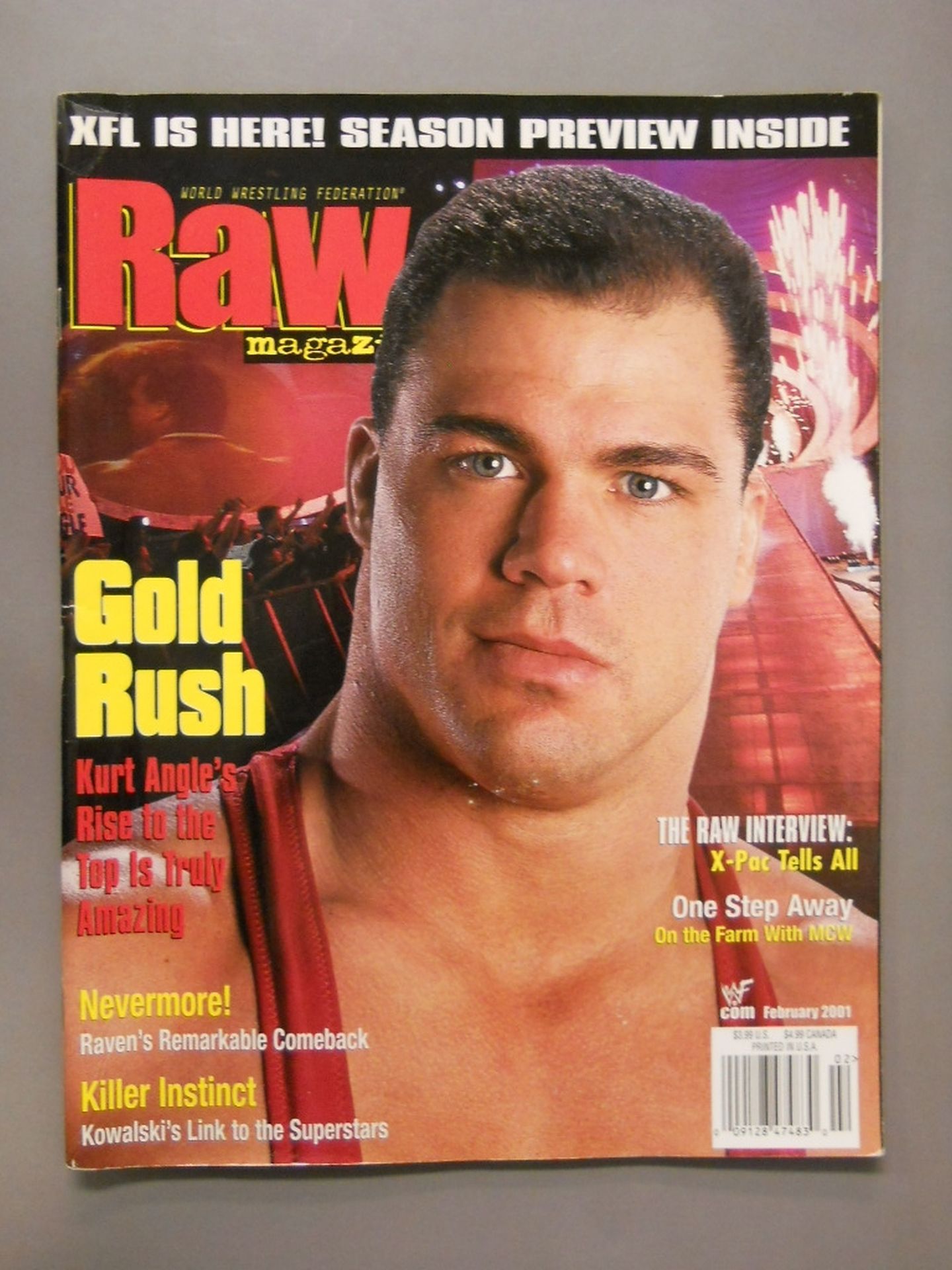 RAW MAGAZINE February 2001