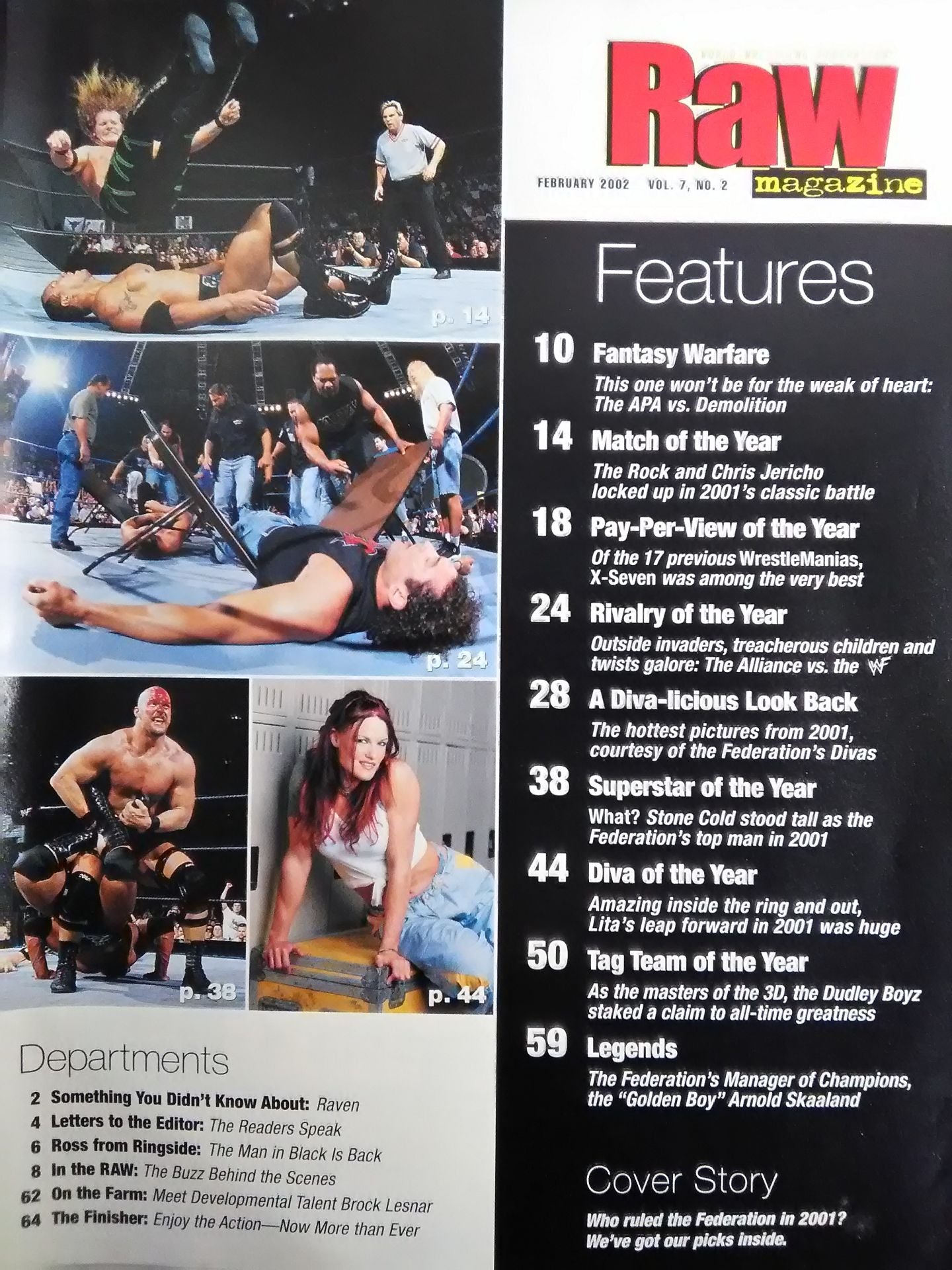 RAW MAGAZINE 2002年2月号