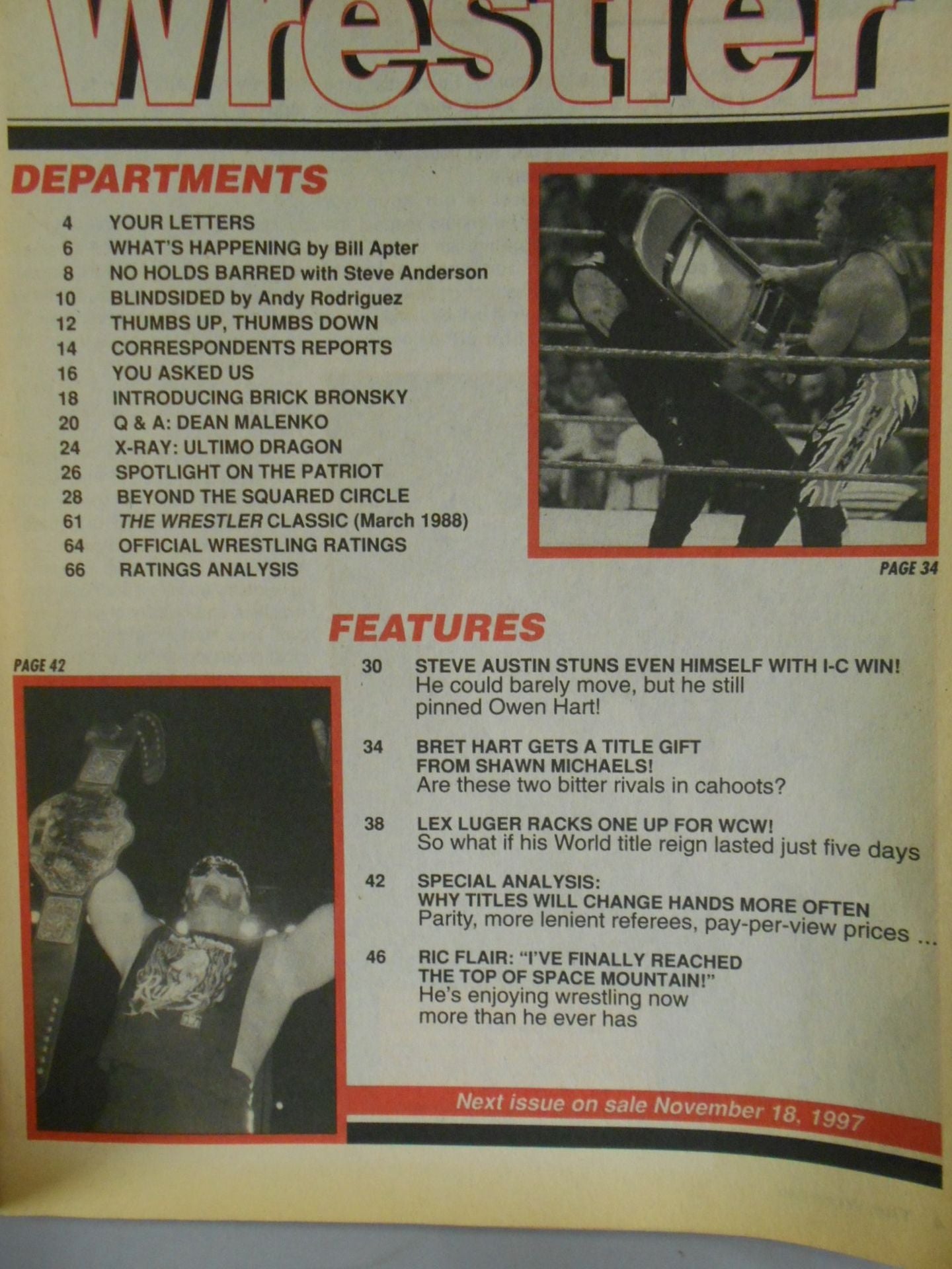THE Wrestler 1997年 Holiday