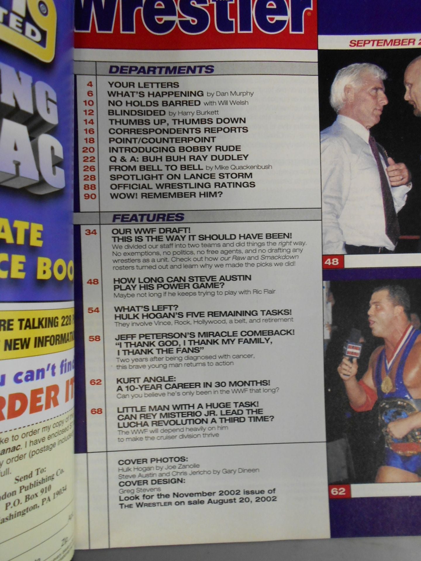 THE Wrestler 2002年09月号