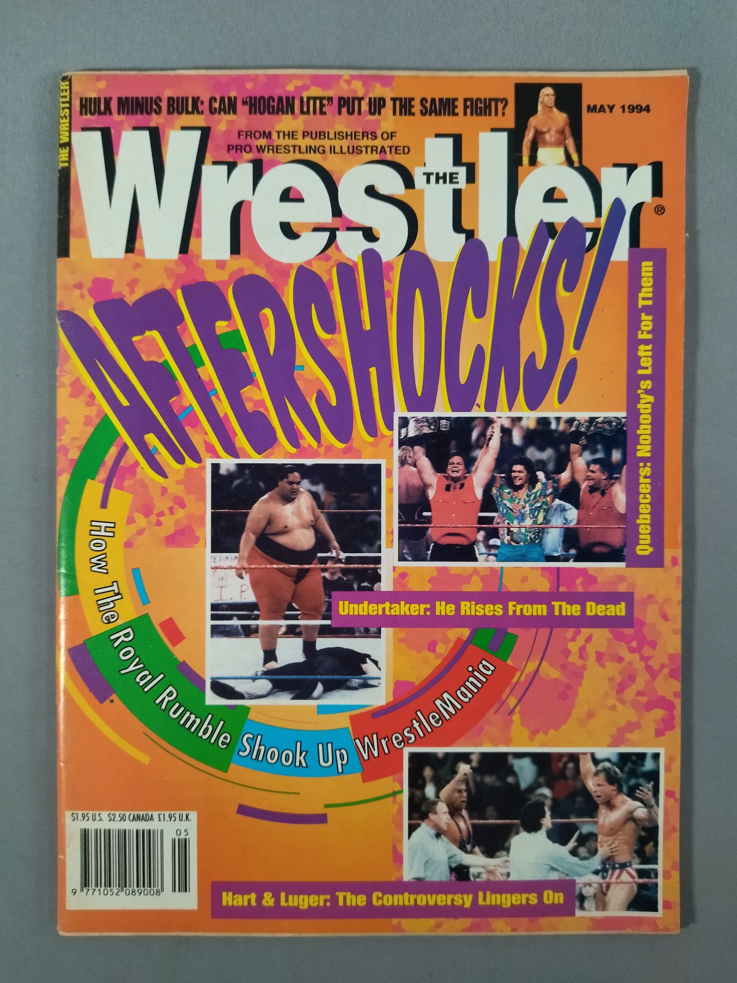 THE Wrestler AFTERSHOCKS May 1994 Issue