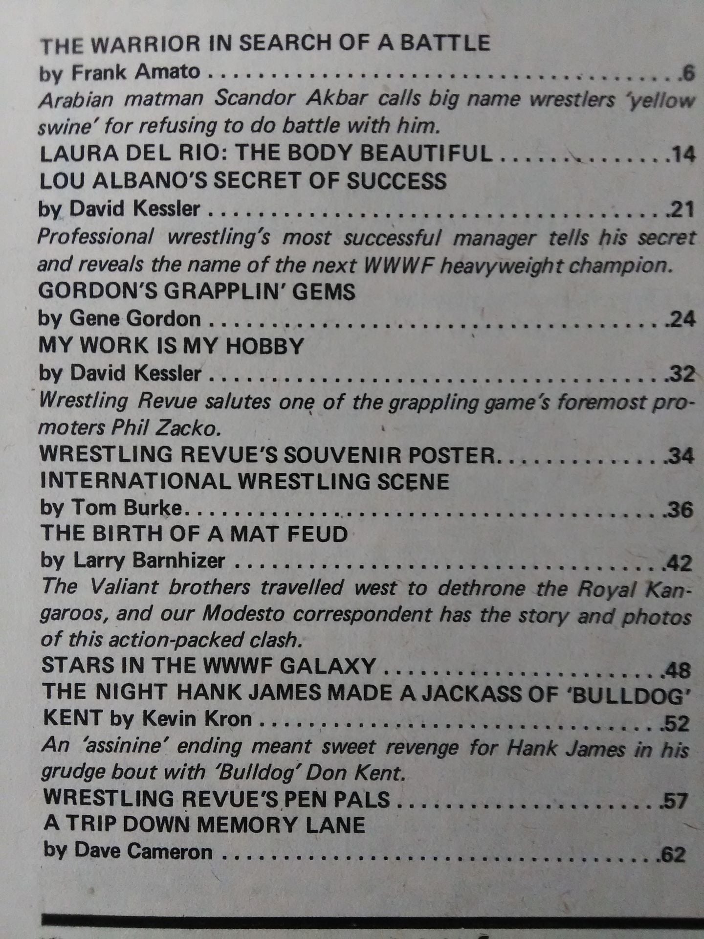Wrestling REVUE 1977-06