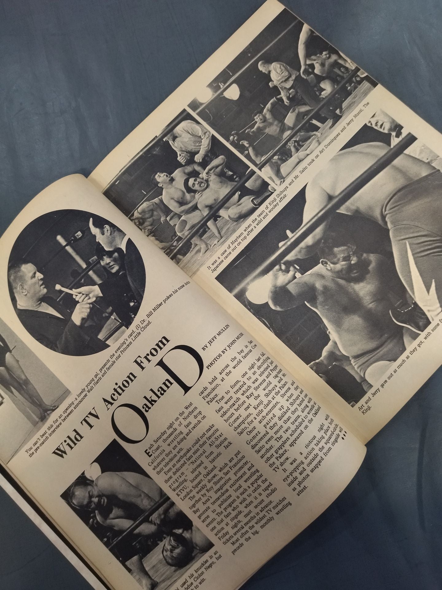★ヒロ・マツダ 表紙★ Wrestling REVUE 1969年5月号