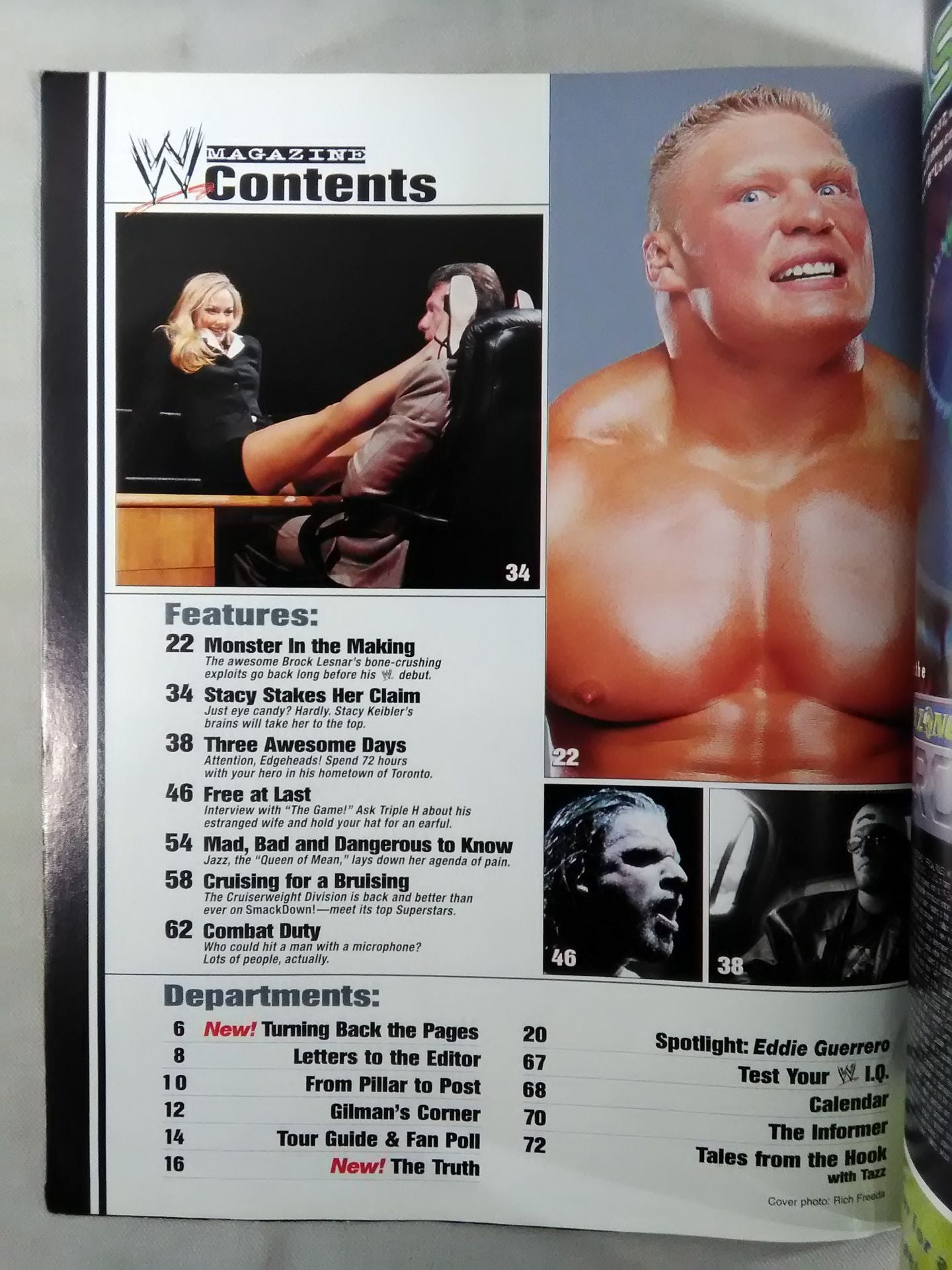WWE MAGAZINE 2002年7月号
