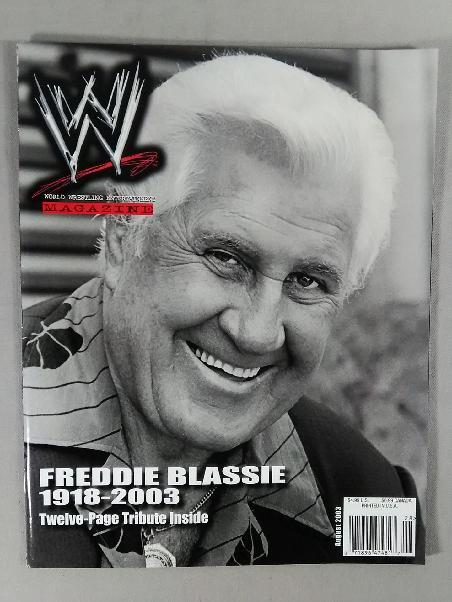 WWE MAGAZINE 2003年8月号