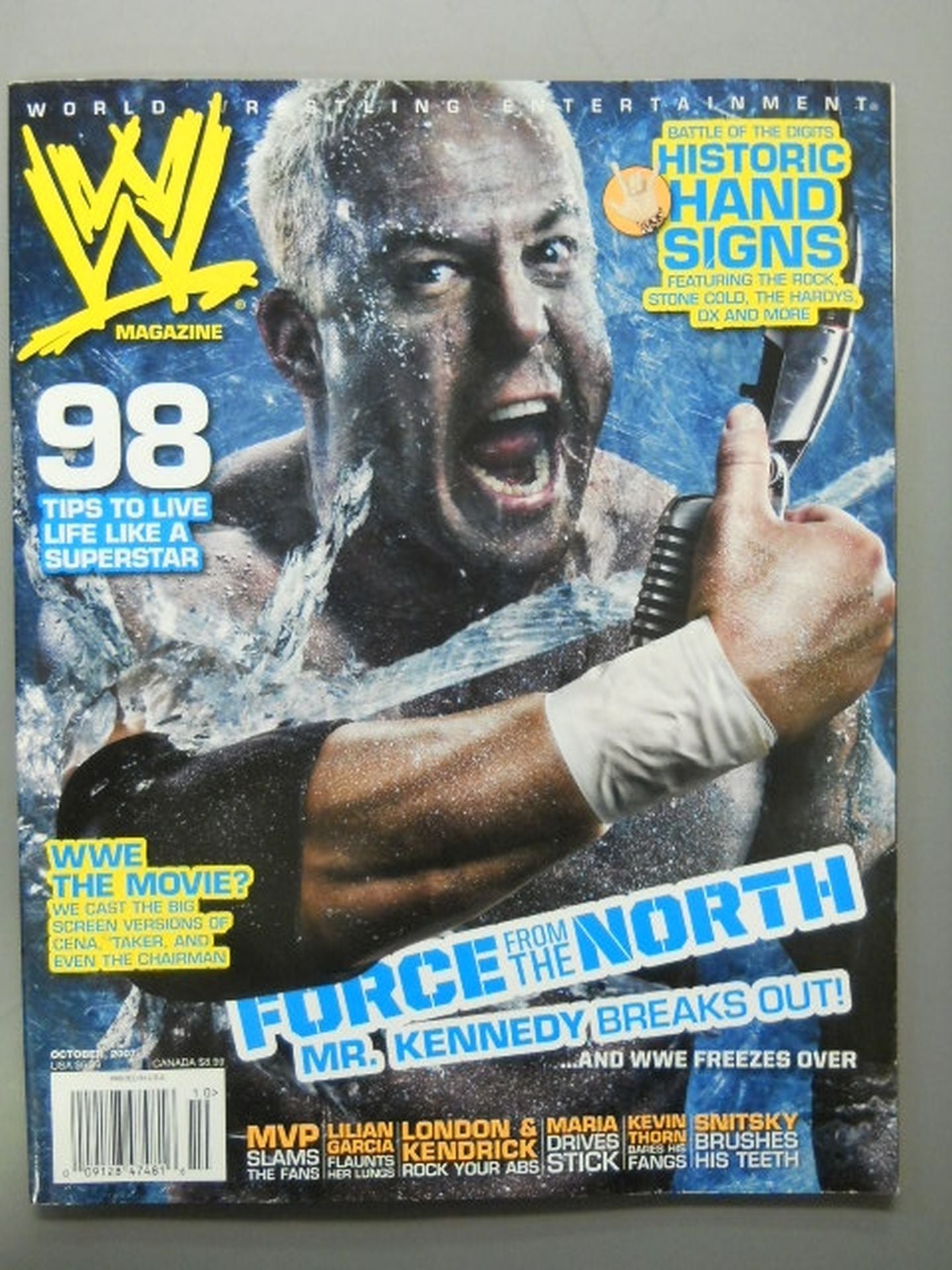 WWE MAGAZINE 2007年10月号