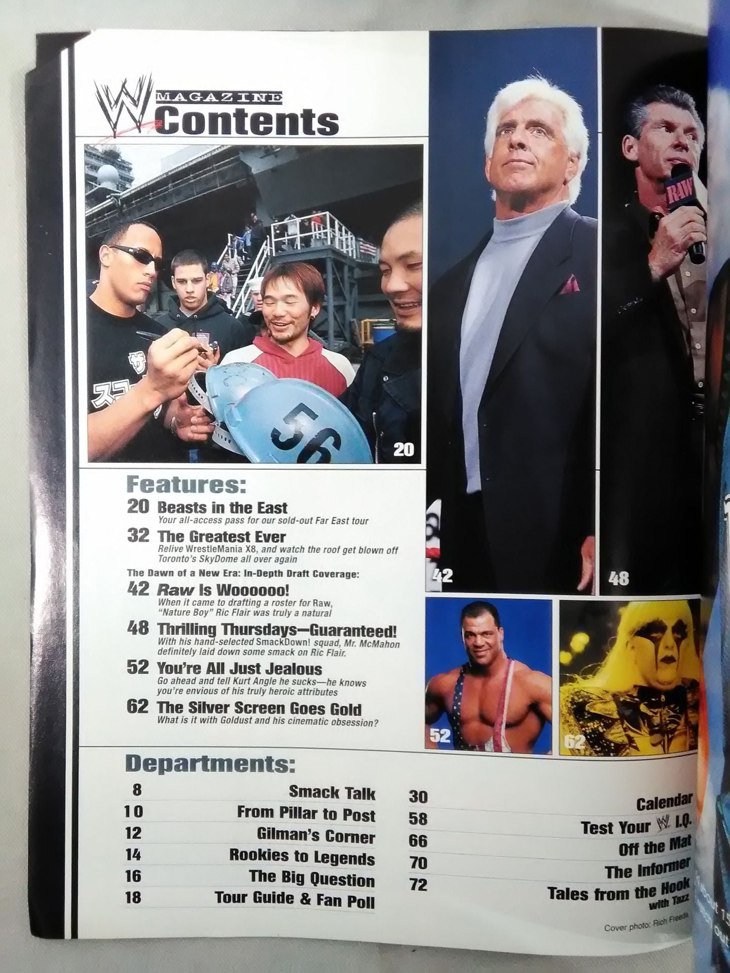 WWE MAGAZINE 2002年6月号