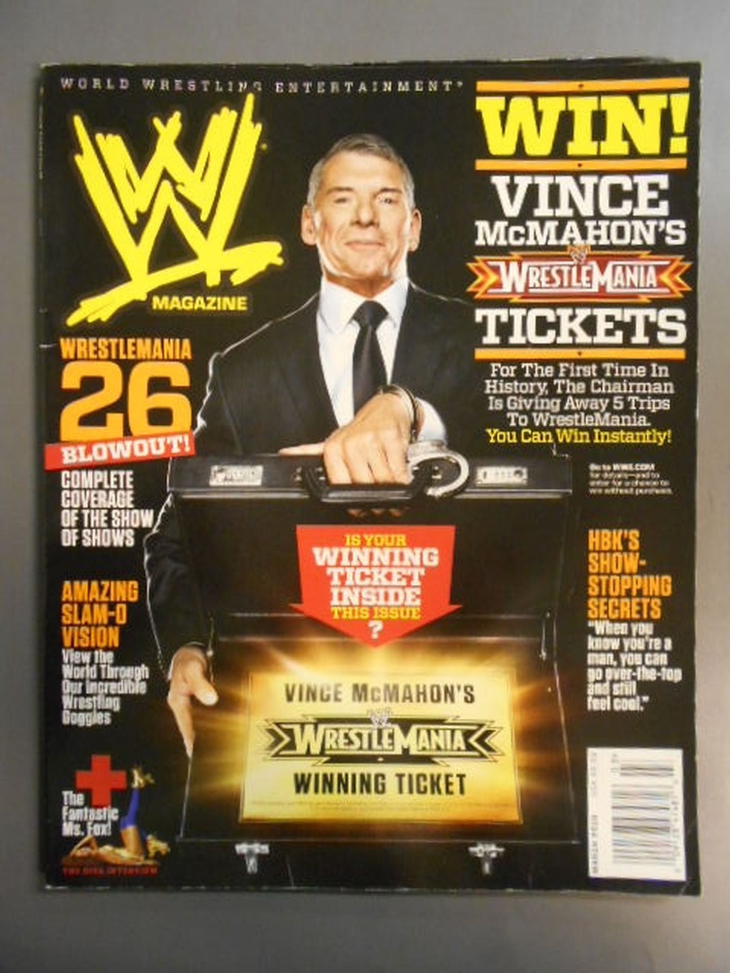 WWE MAGAZINE 2010年3月号