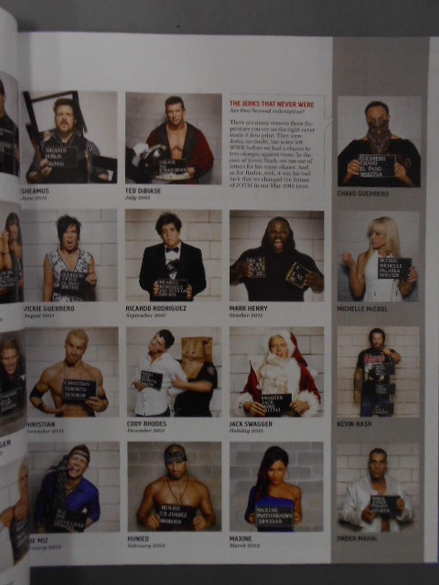 WWE MAGAZINE THE BEST OF WWE 2012