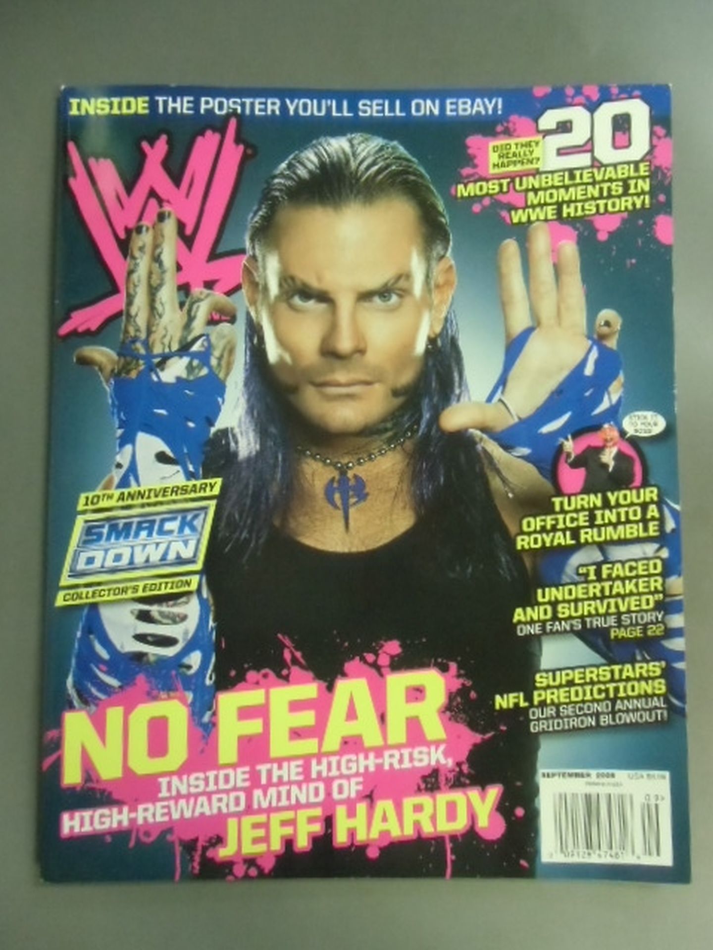 WWE MAGAZINE September 2009