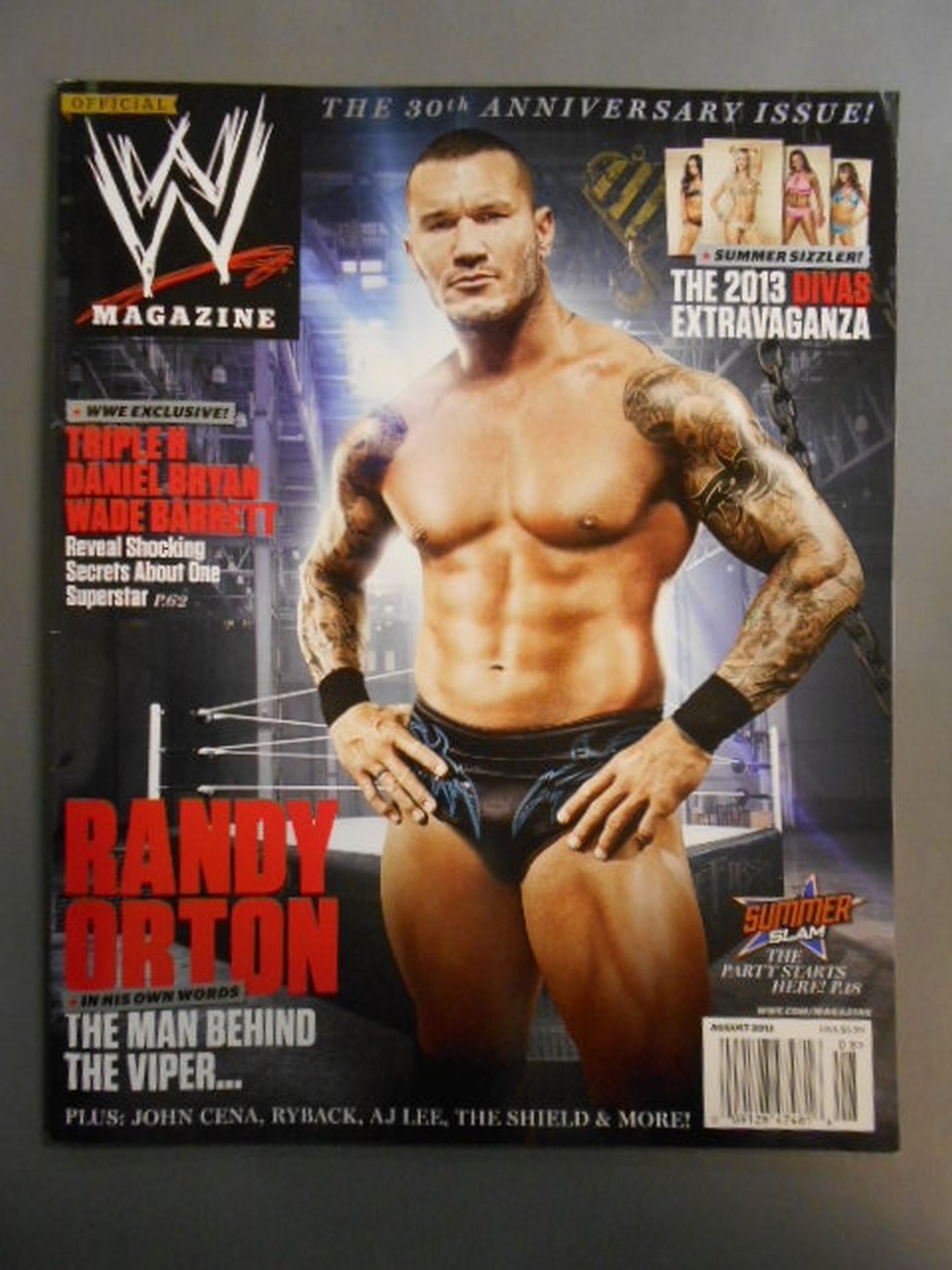 WWE MAGAZINE 2013年8月号