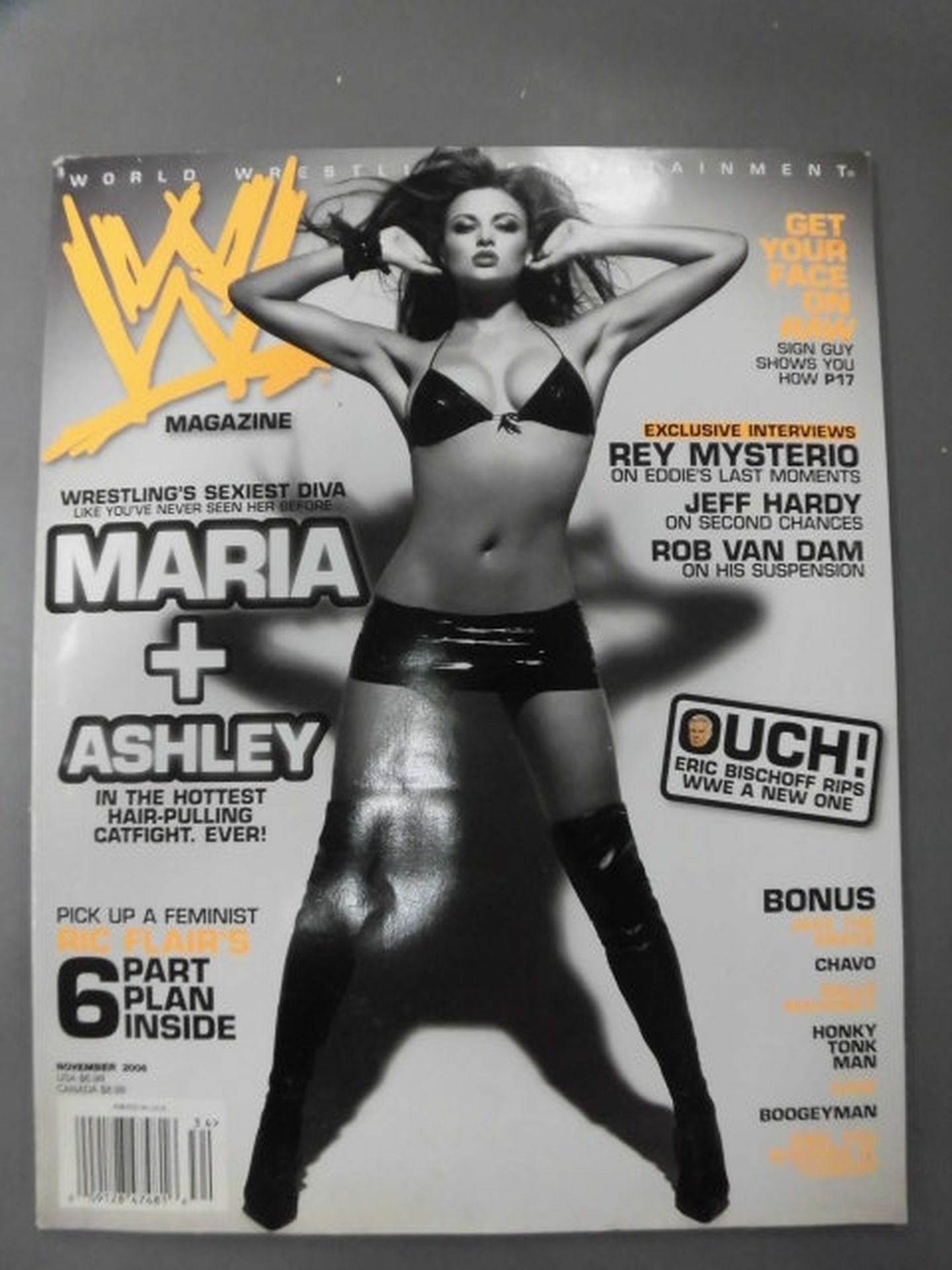 WWE MAGAZINE November 2006 issue