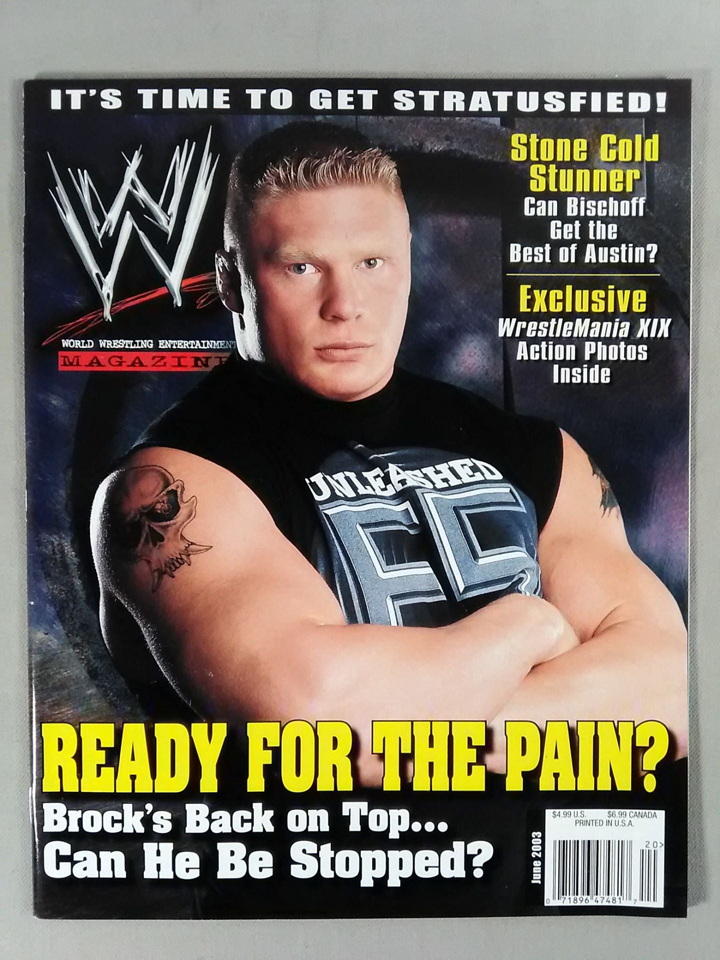 WWE Magazine June 2003