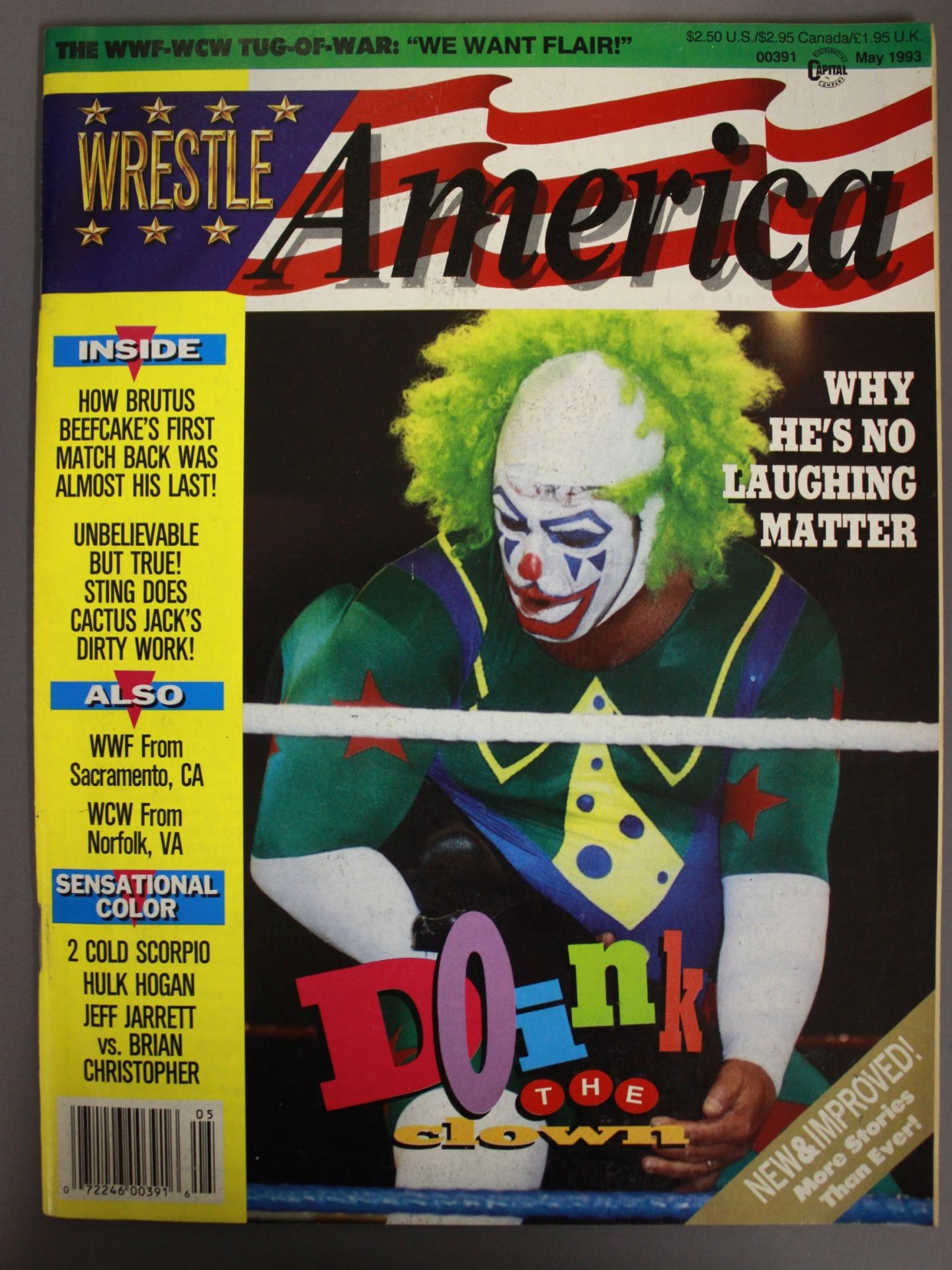 WRESTLE America 1993年5月号