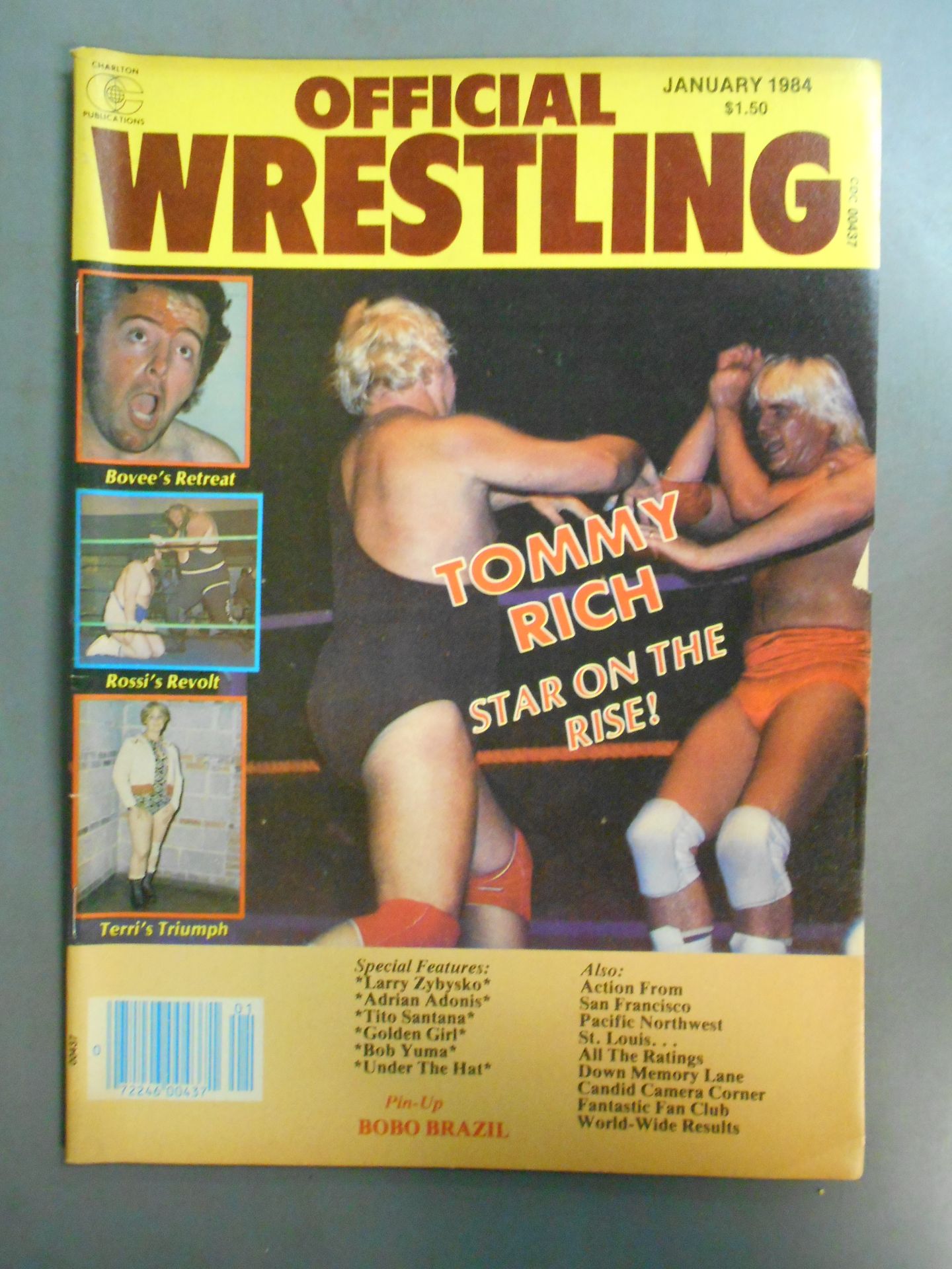 OFFICIAL WRESTLING 1984年1月号
