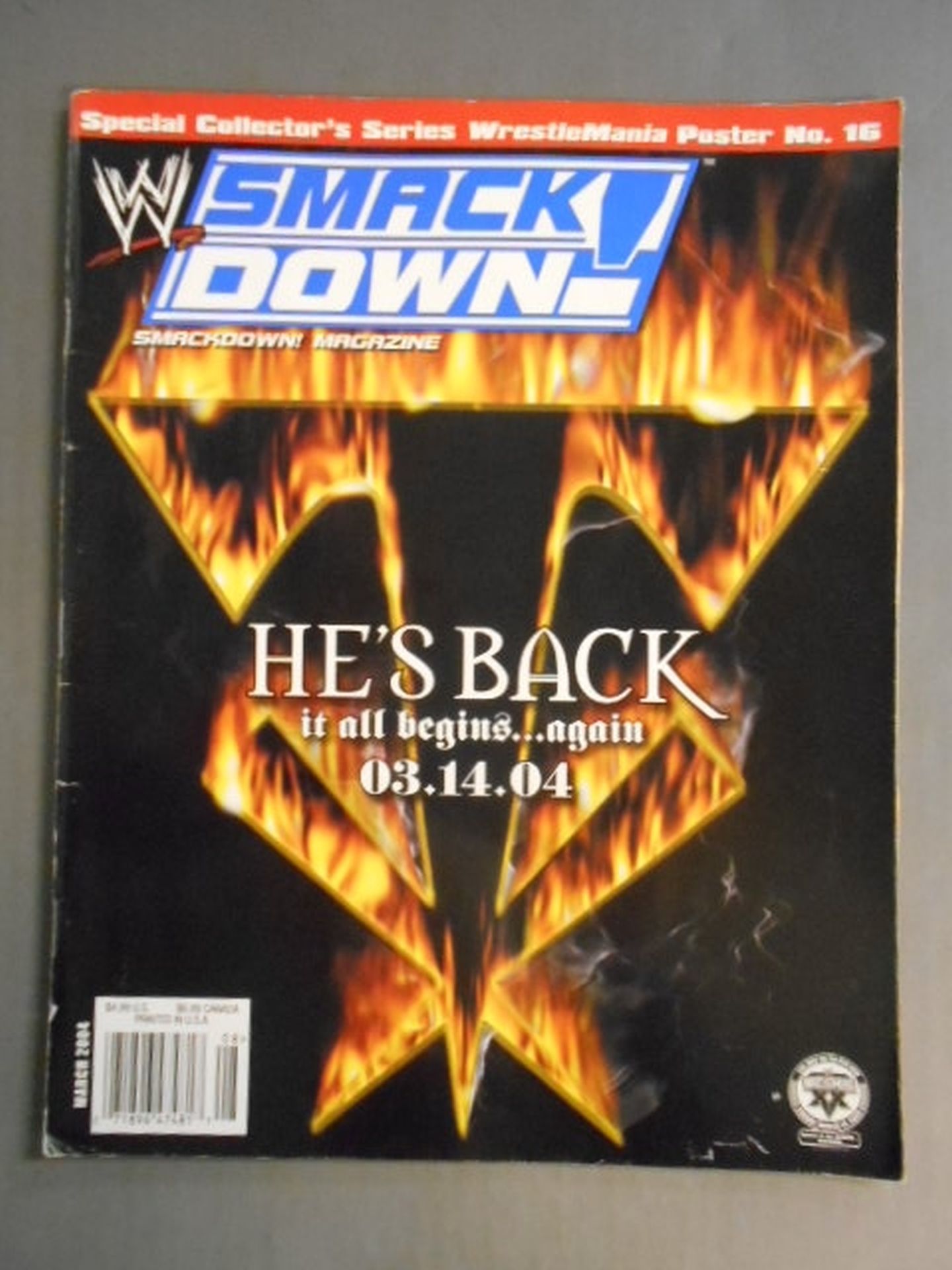 SMACK DOWN MAGAZINE 2004-03
