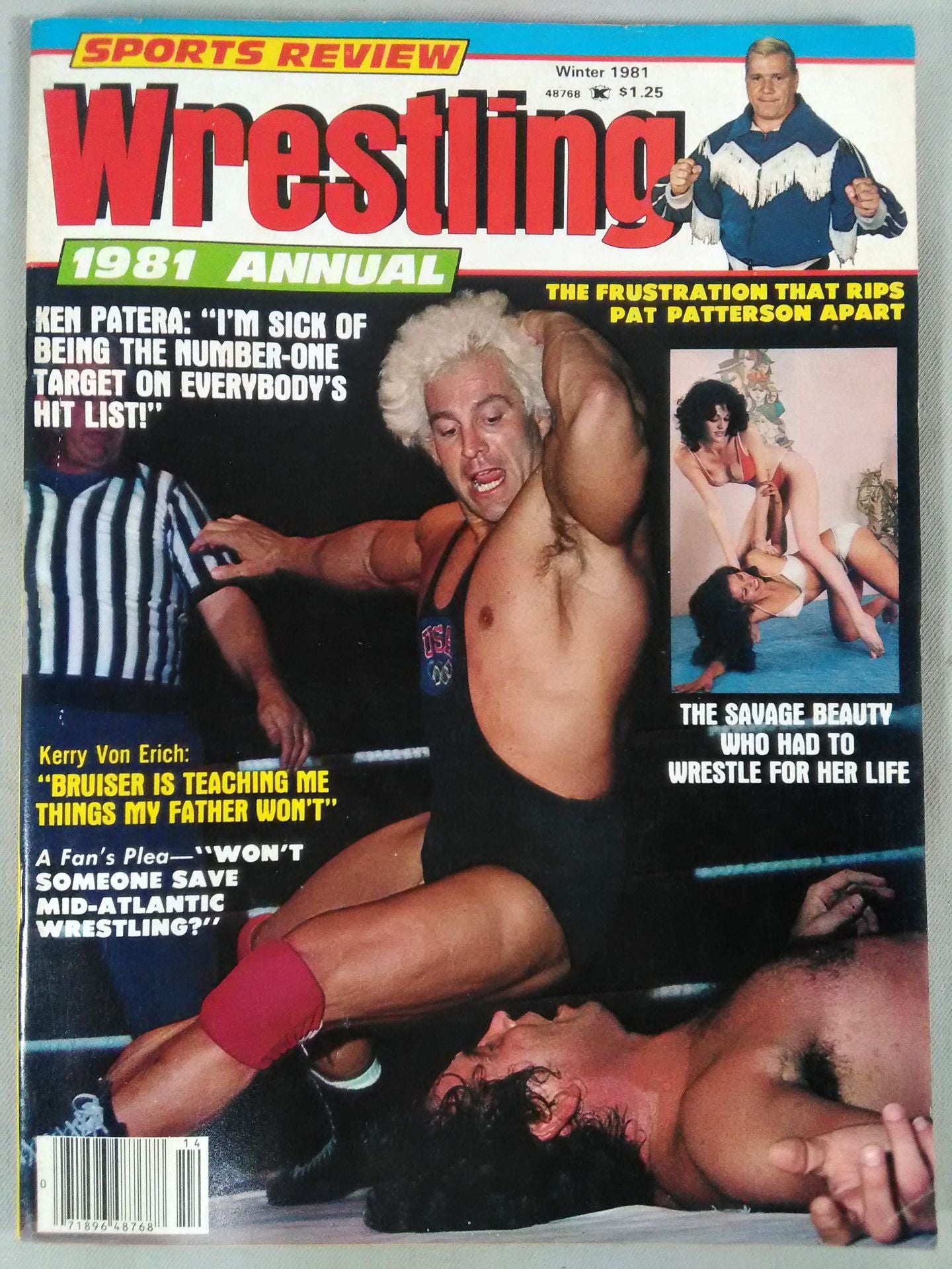 SPORTS REVIEW Wrestling 1981年Winter