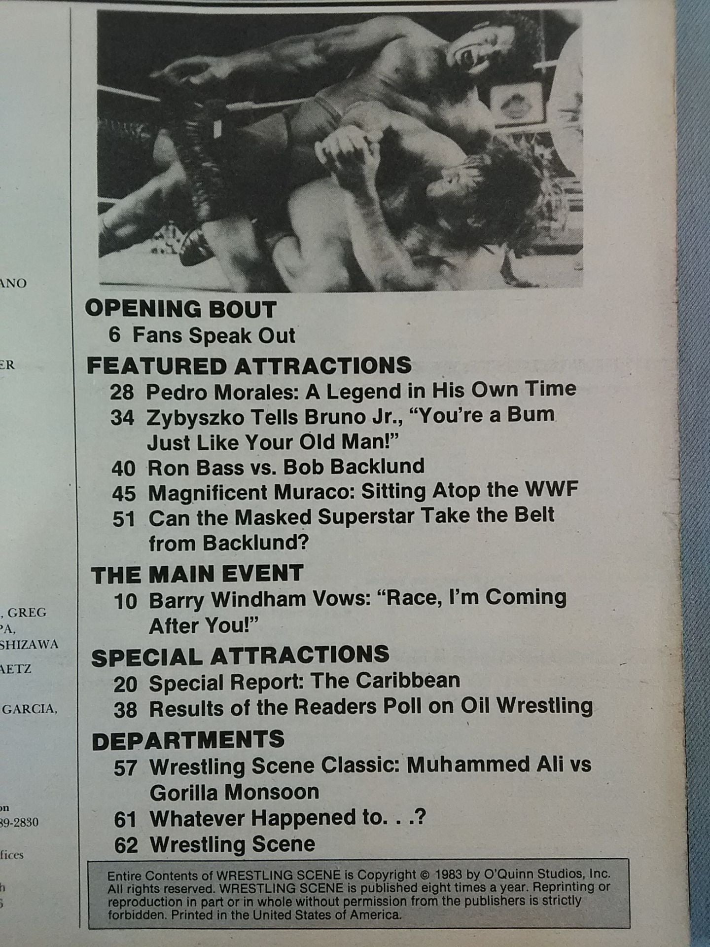 WRESTLING SCENE Vol.11