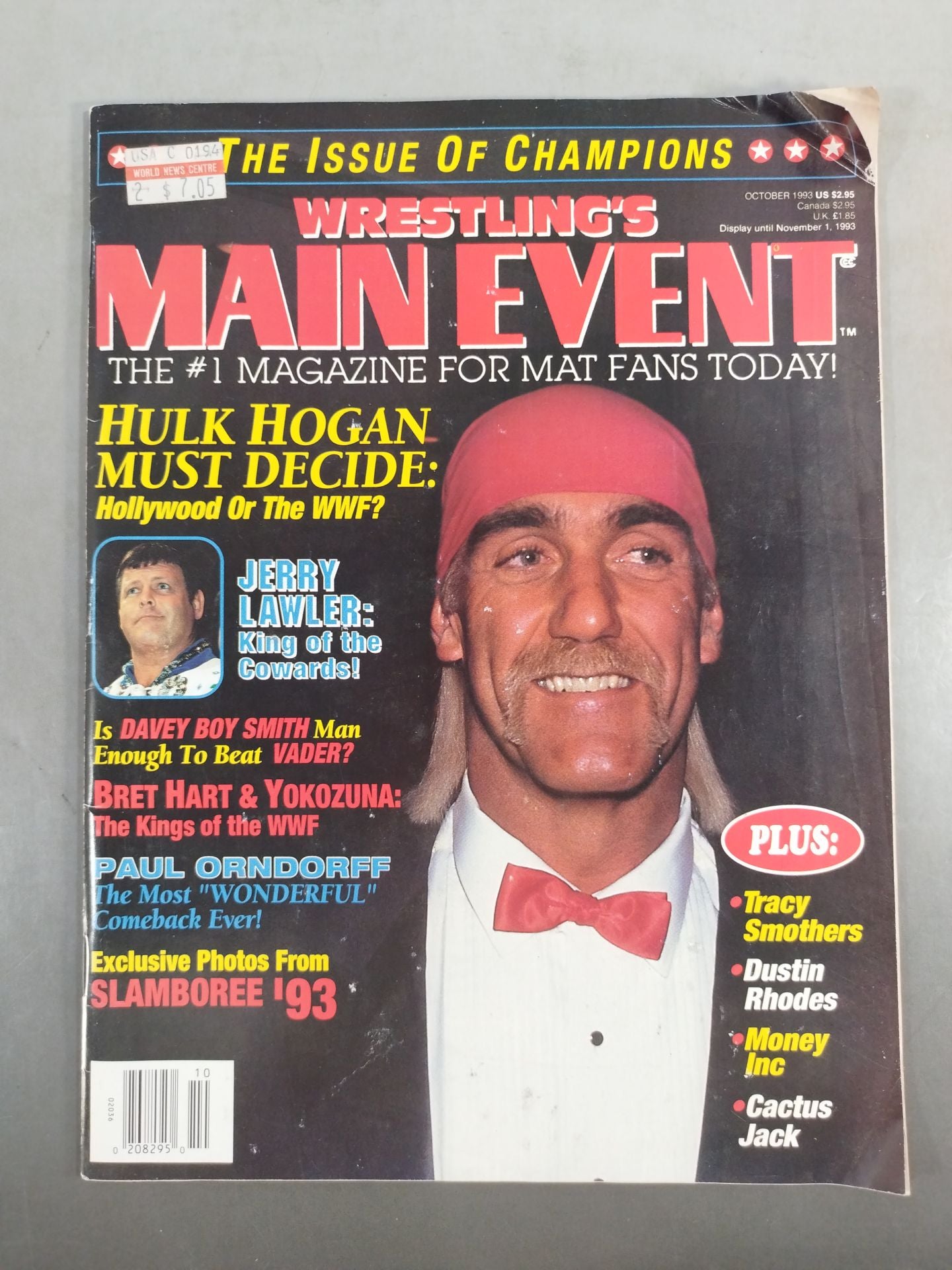 WRESTLING’S MAIN EVENT 1993年10月号