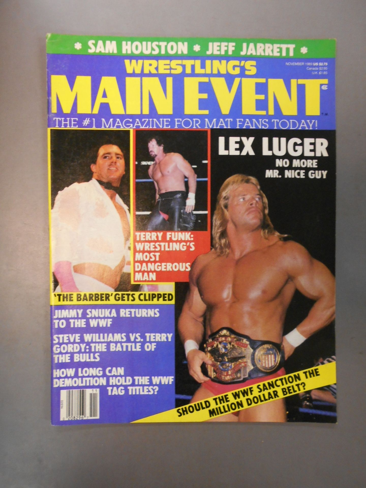 WRESTLING’S MAIN EVENT 1989年11月号